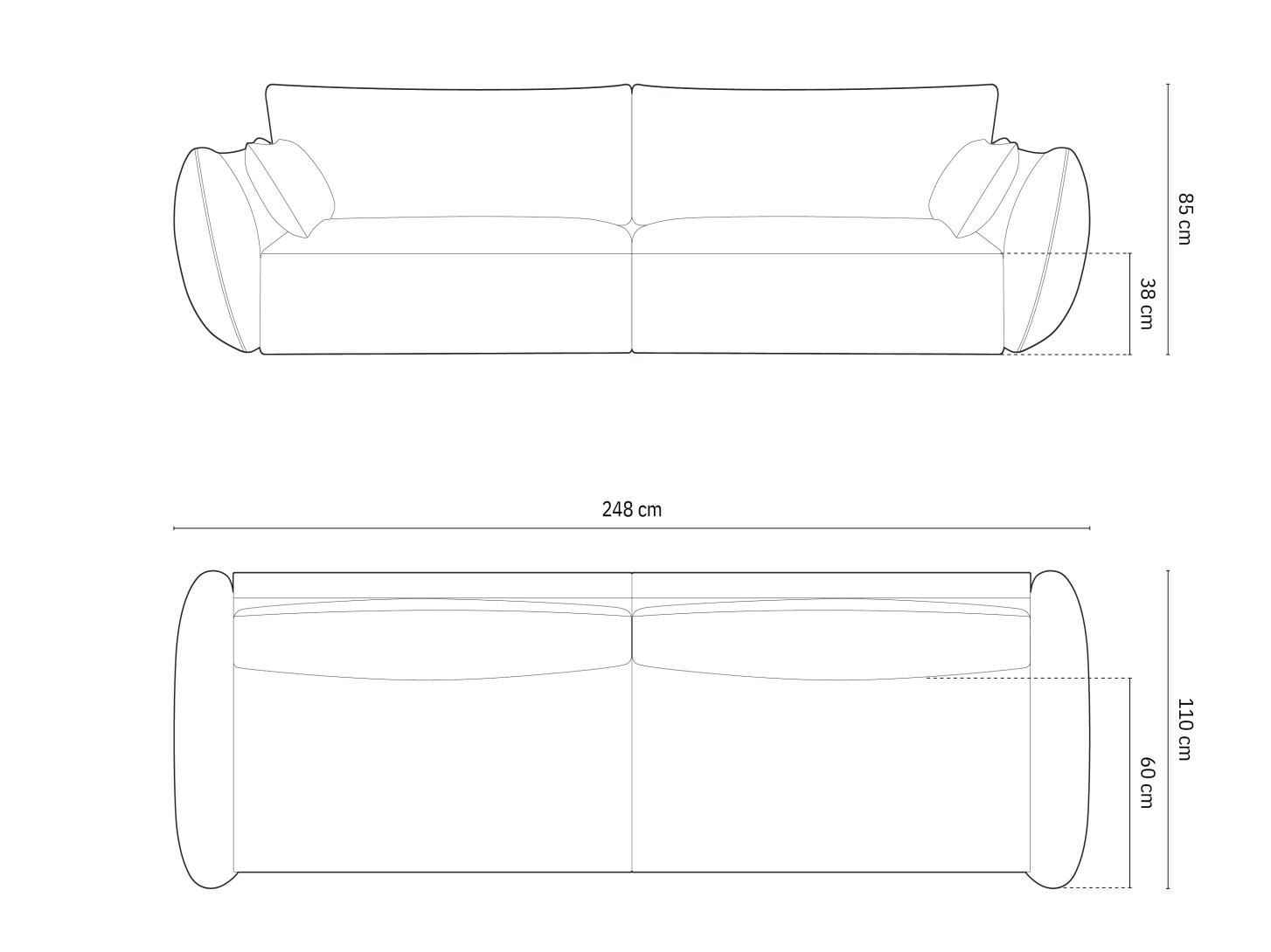 Sofa Delflou 102 (Over The Horizon 99)