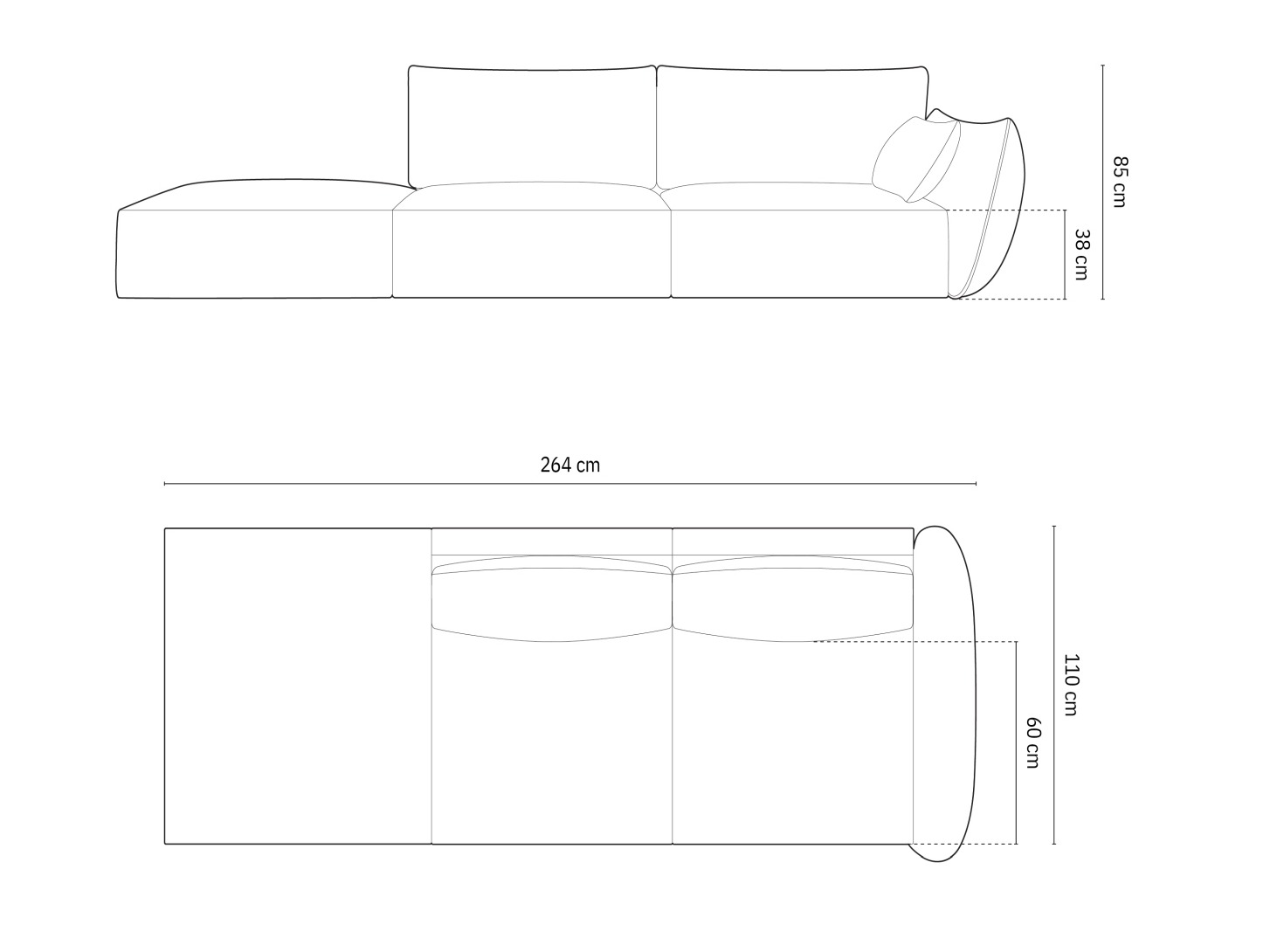 Kauč Delflou 106 (Bluvel 10)