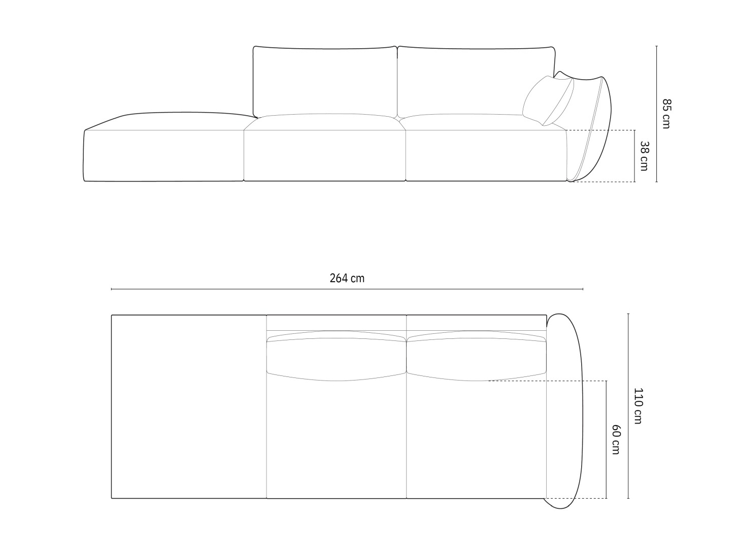 Kauč Delflou 106 (Bluvel 40)