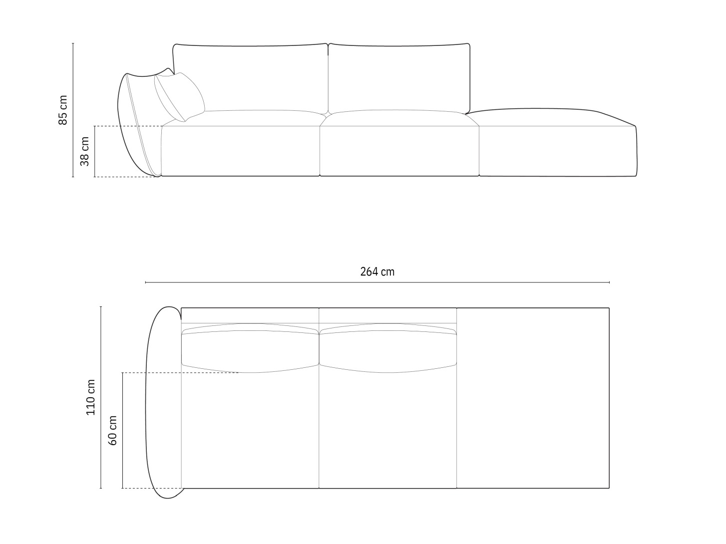 Kauč Delflou 106 (Bluvel 68)