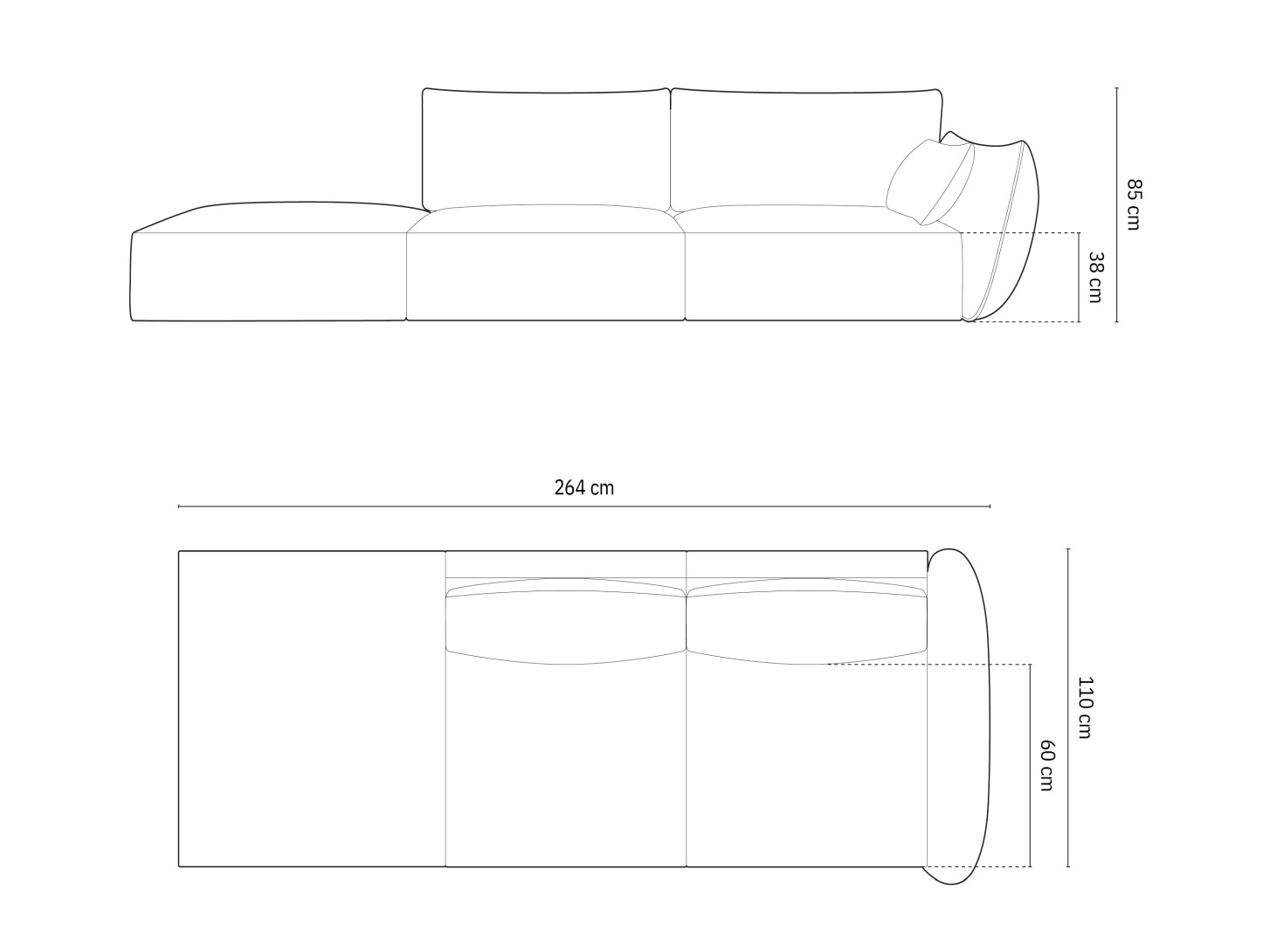 Kauč Delflou 106 (Bluvel 68)