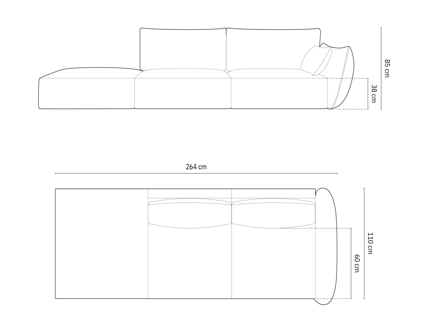Kauč Delflou 106 (Over The Horizon 85)
