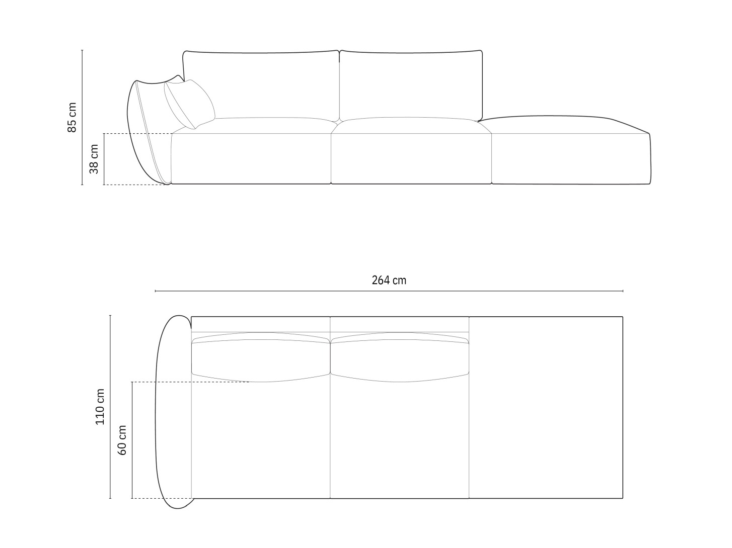 Kauč Delflou 106 (Over The Horizon 85)