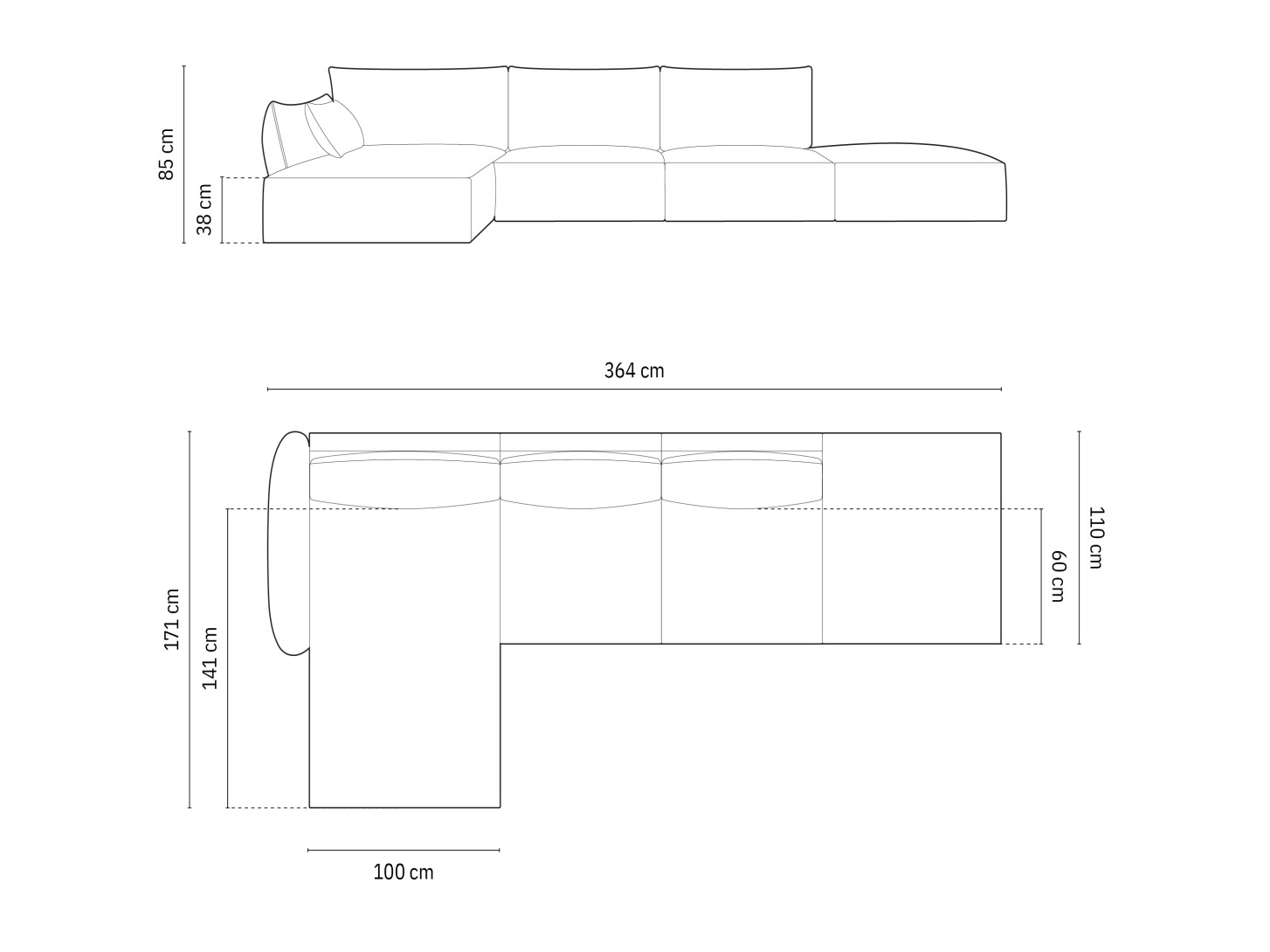 Kutna garnitura Belenoe 107 (Bluvel 19)