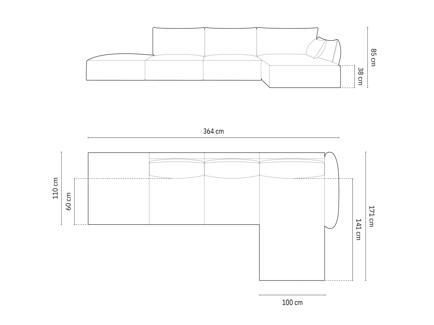 Kutna garnitura Delflou 107 (Bluvel 10)