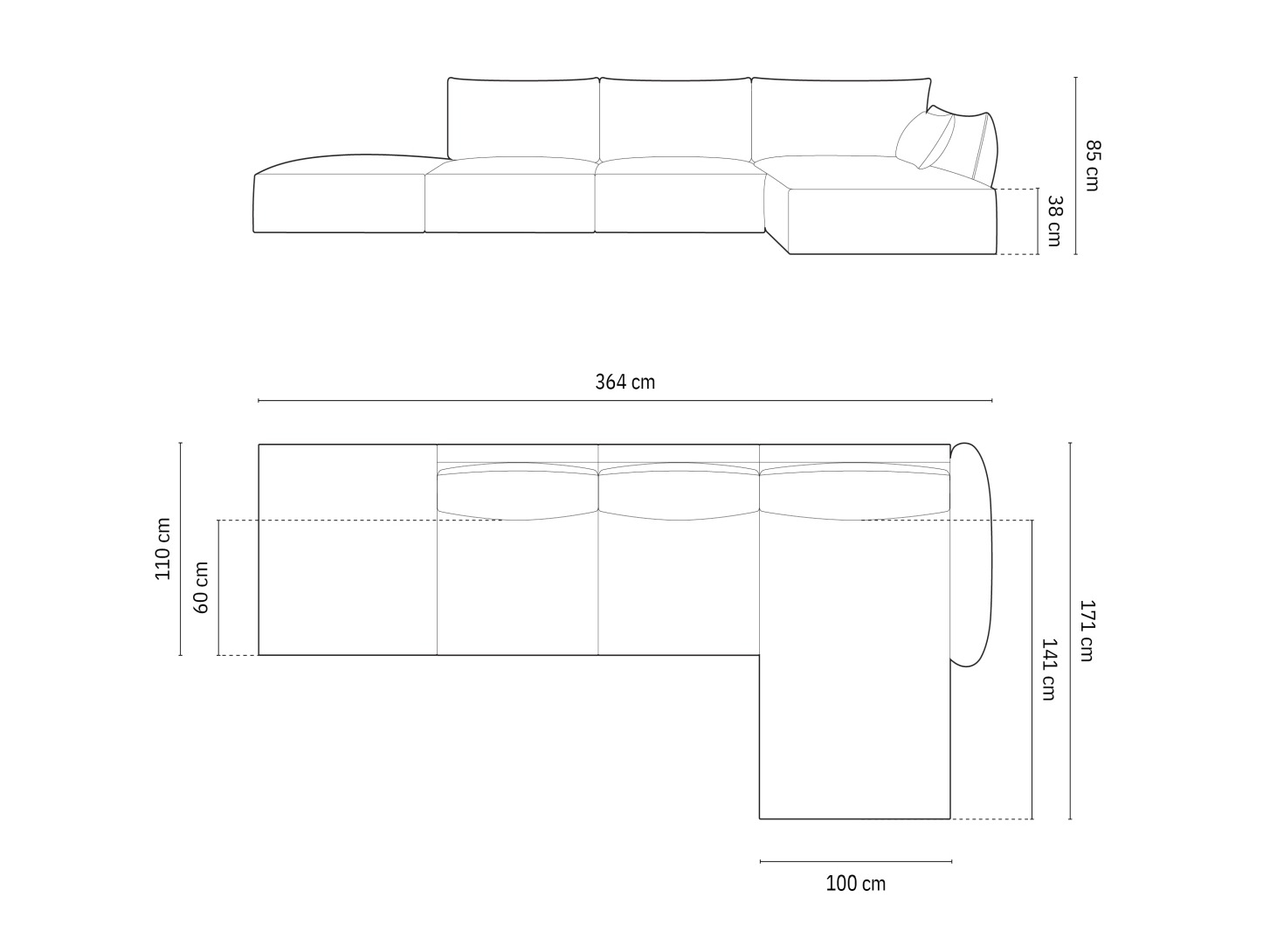 Kutna garnitura Delflou 107 (Bluvel 28)