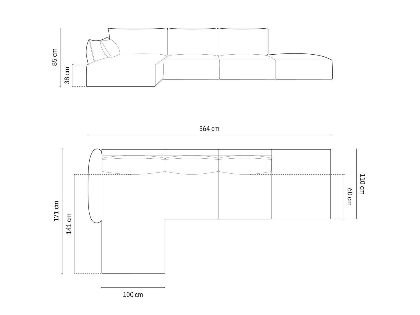 Kutna garnitura Delflou 107 (Bluvel 78)