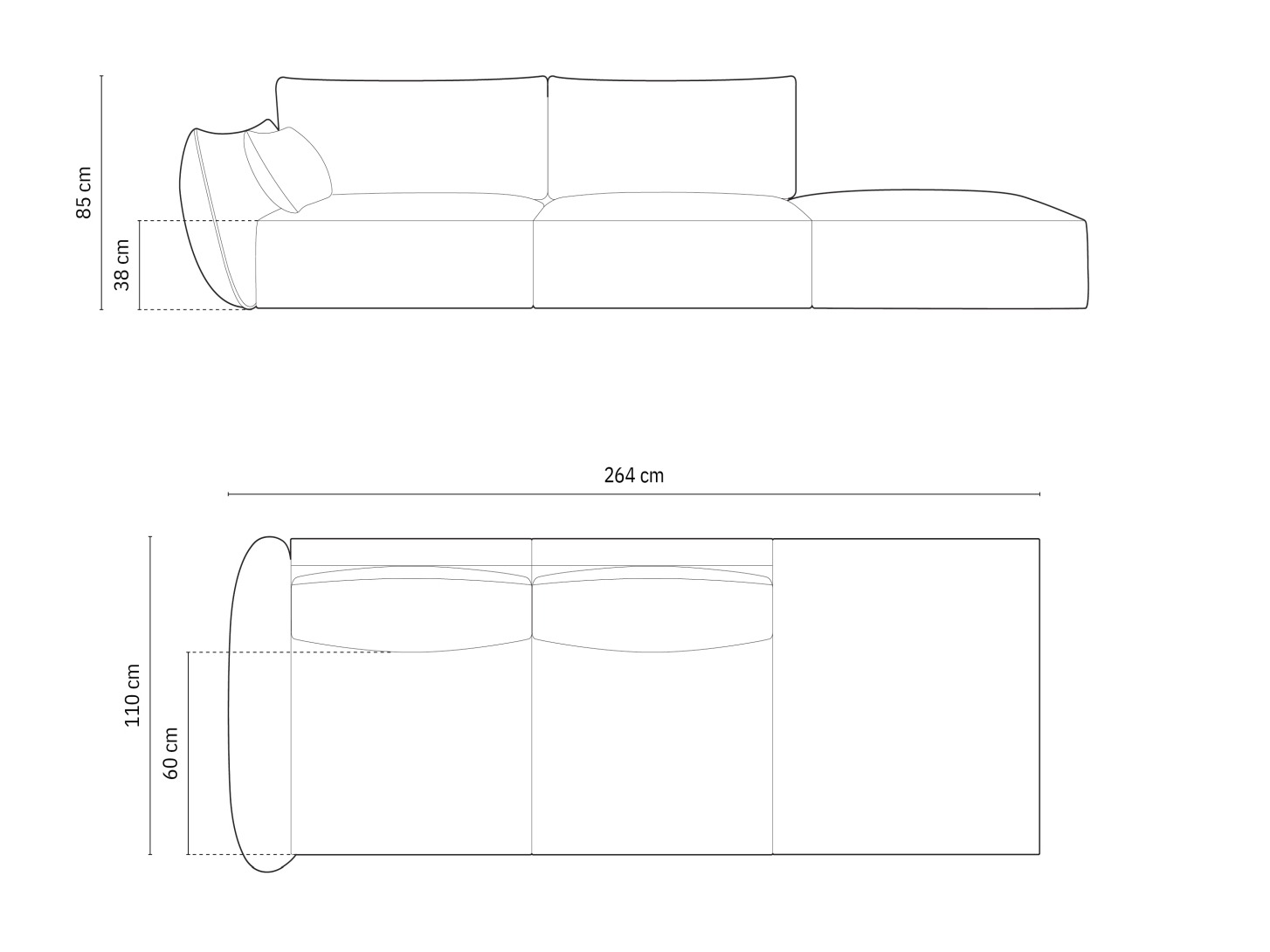 Sofa Delflou 106 (Over The Horizon 03)