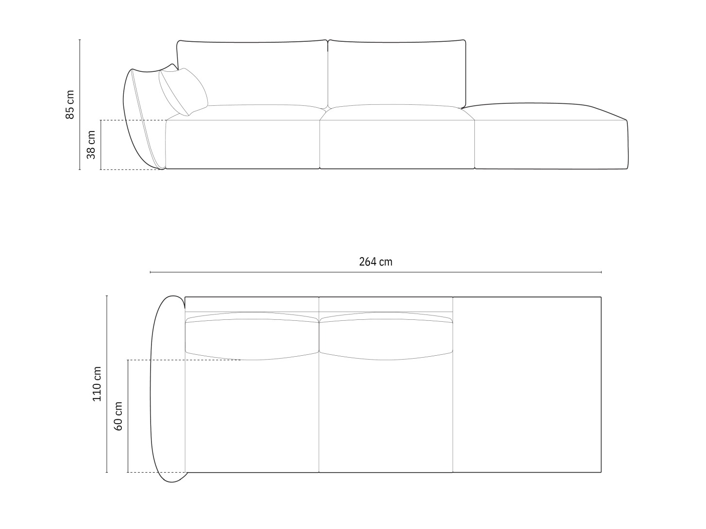 Sofa Delflou 106 (Over The Horizon 08)