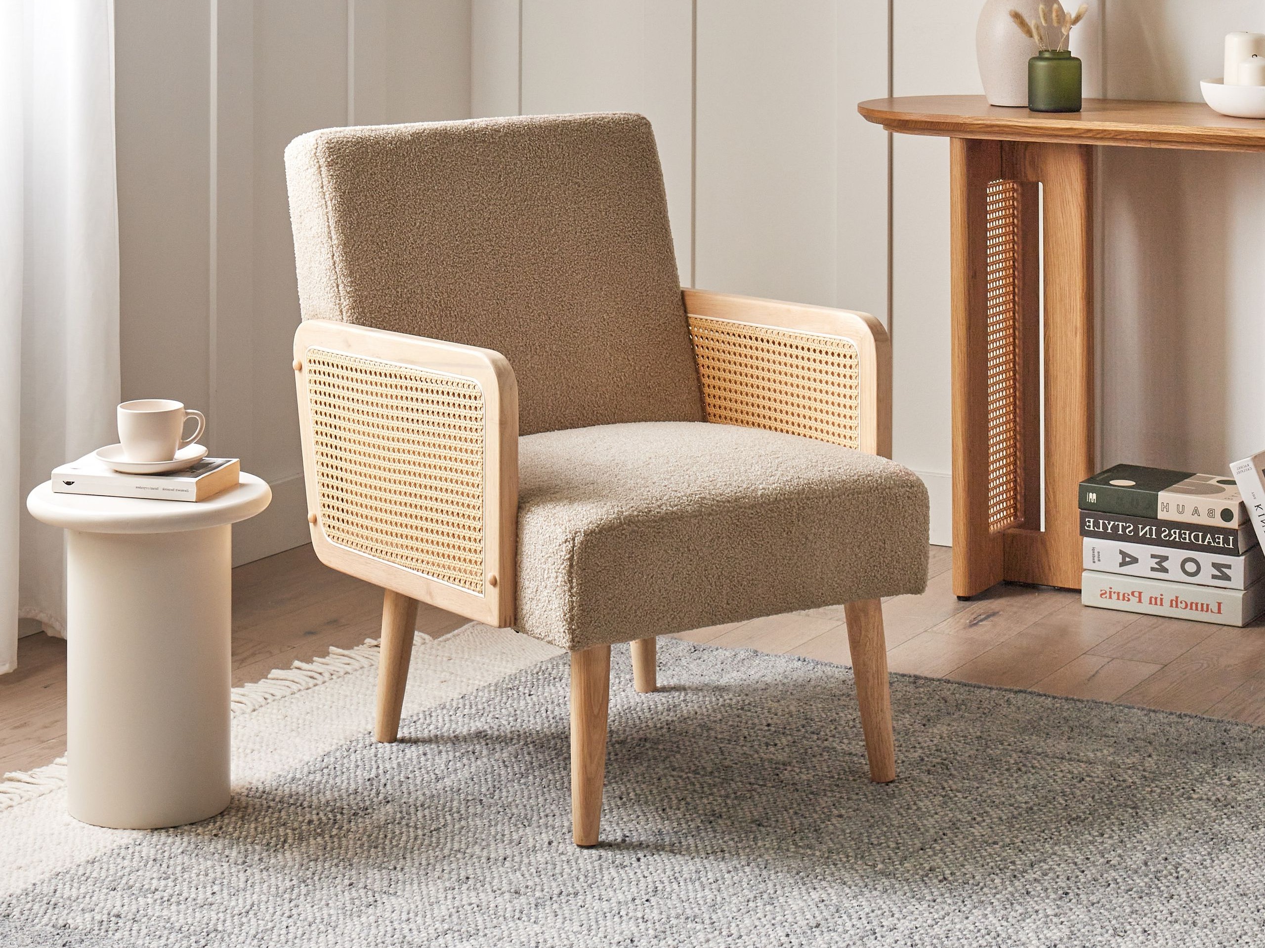 Fotelja Berwyn 2816 (Svijetlo smeđa)