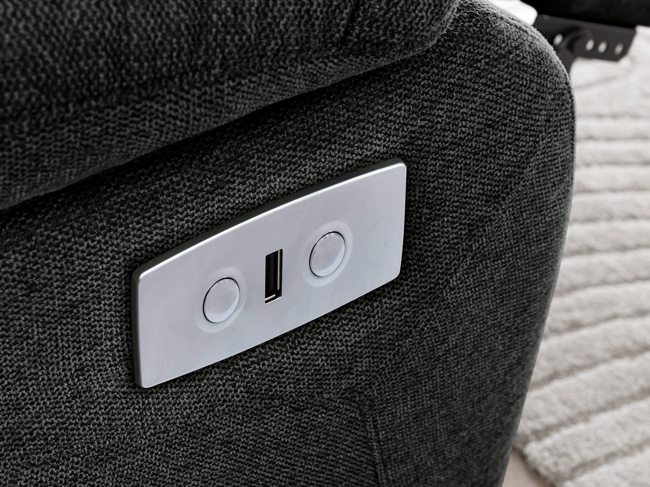 Podesiva fotelja Denton 1324 (Antracit)