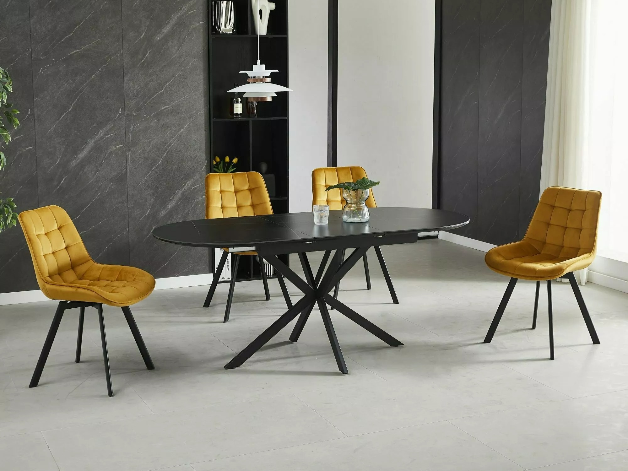 Stol Detroit 862 (Crni mramor)