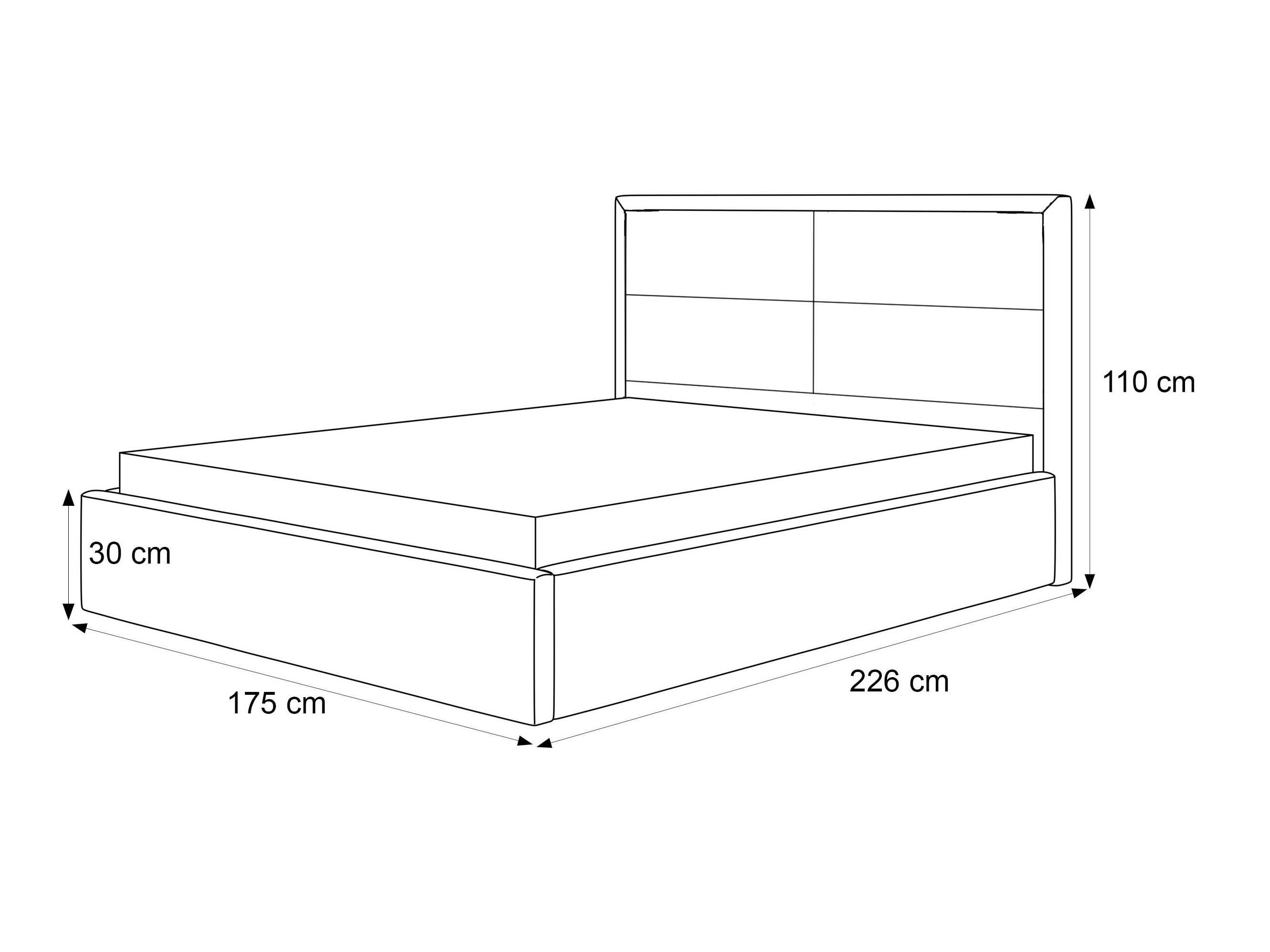 Krevet Martinez 121 (Poso 03 + Paros 03)