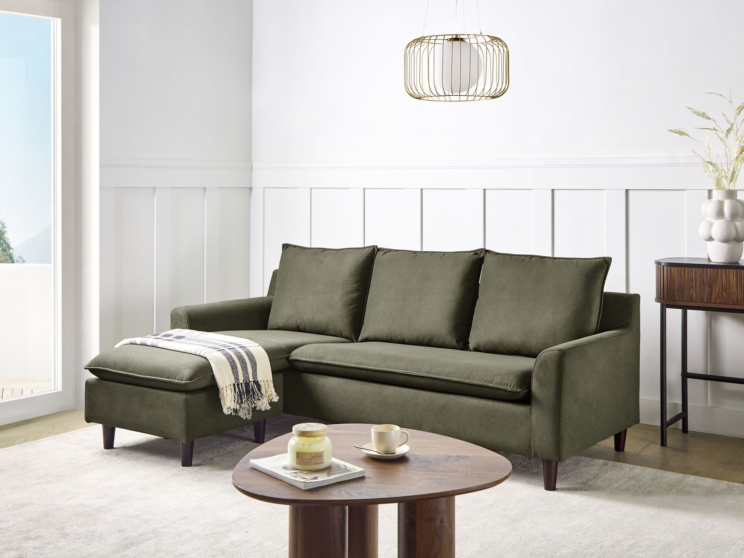 Kutna garnitura Berwyn 1395 (Tamnozelena)