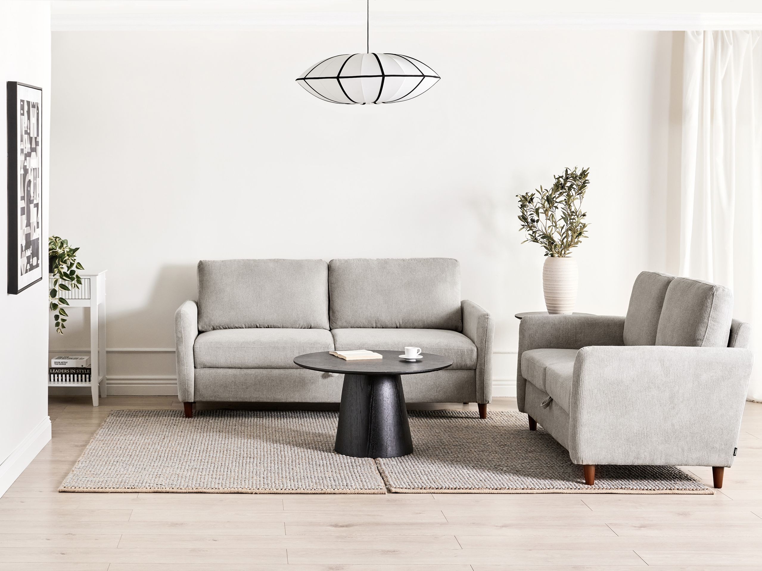 Tapecirani namještaj Berwyn 2823 (Siva)