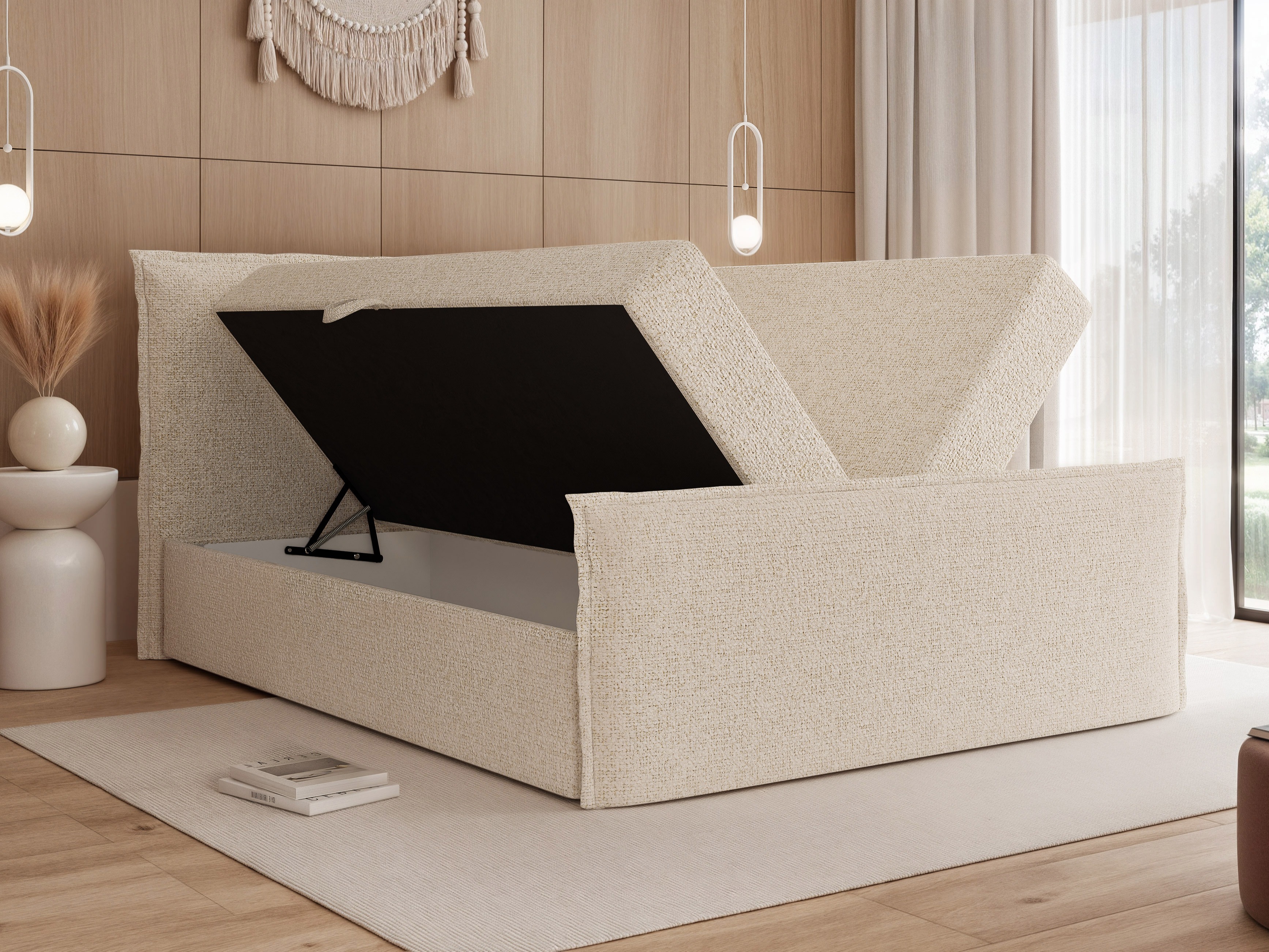 Boxspring krevet Martinez 122 (Moly 38)