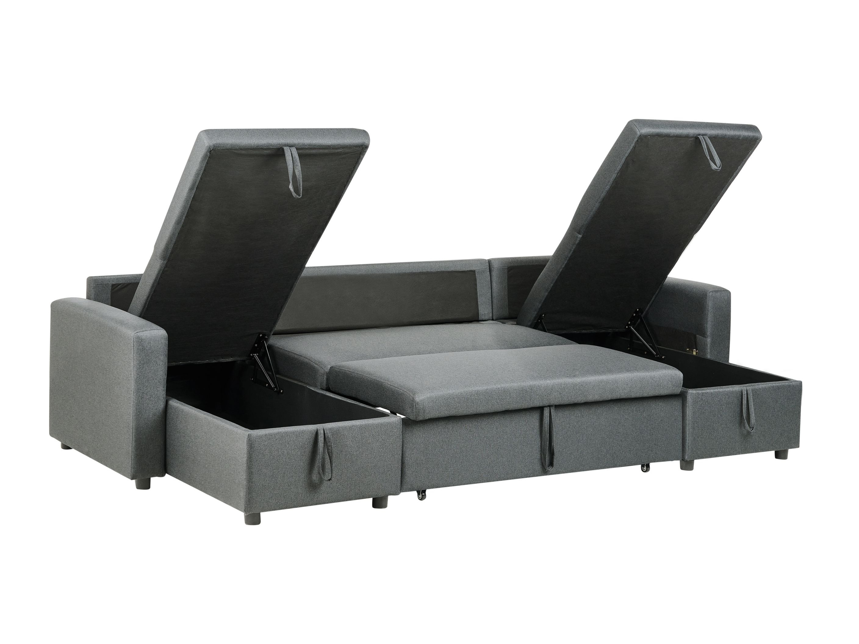 Kutna garnitura Berwyn 2826 (Tamno siva)