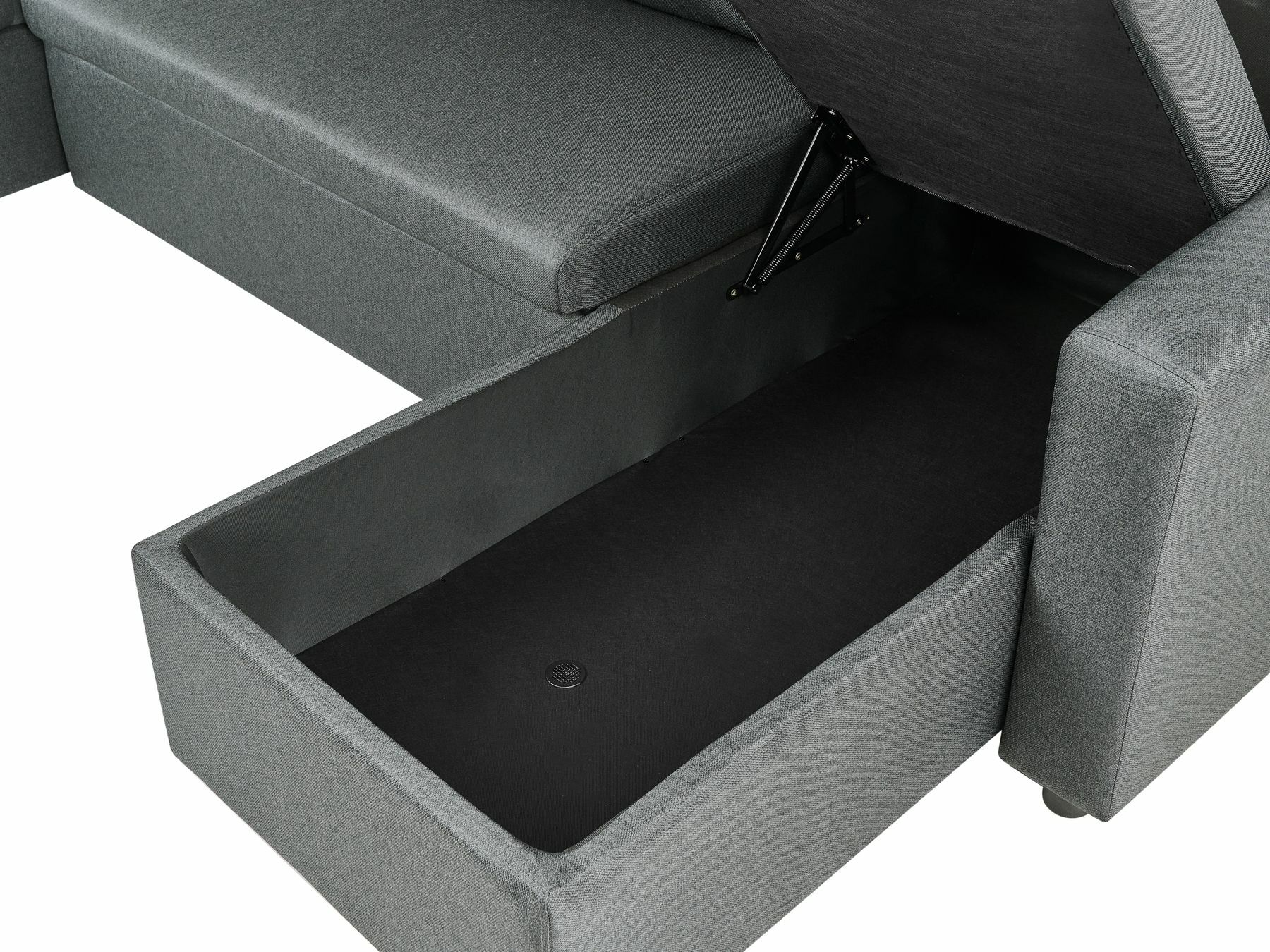 Kutna garnitura Berwyn 2826 (Tamno siva)