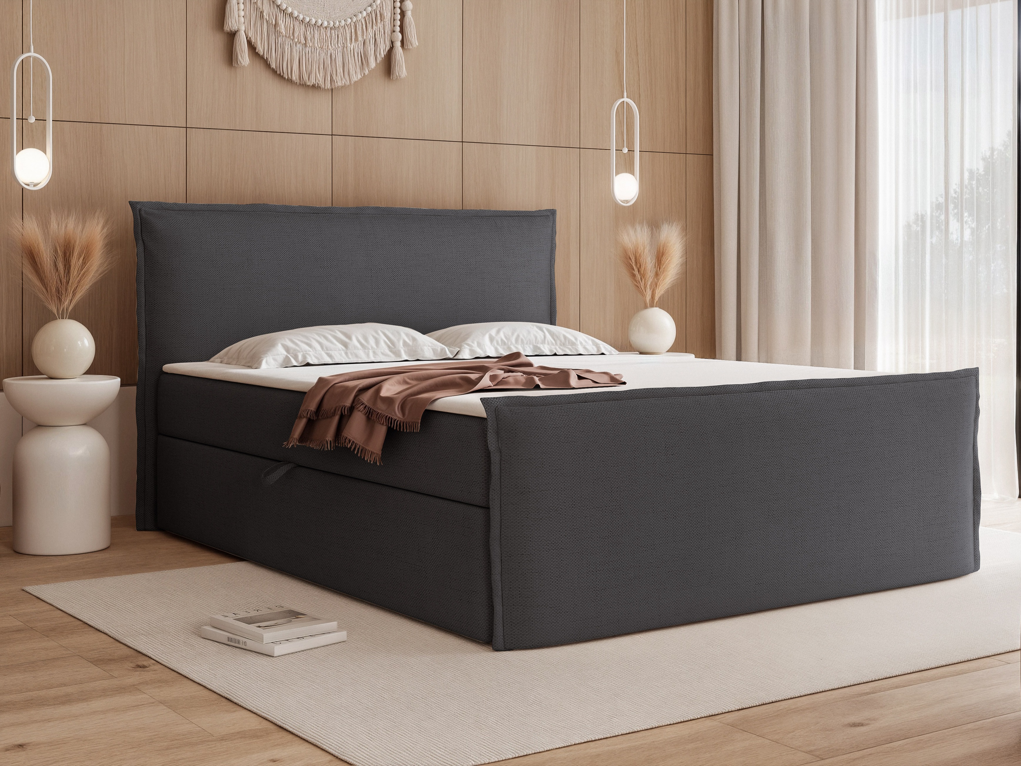 Boxspring krevet Martinez 122 (Moly 97)