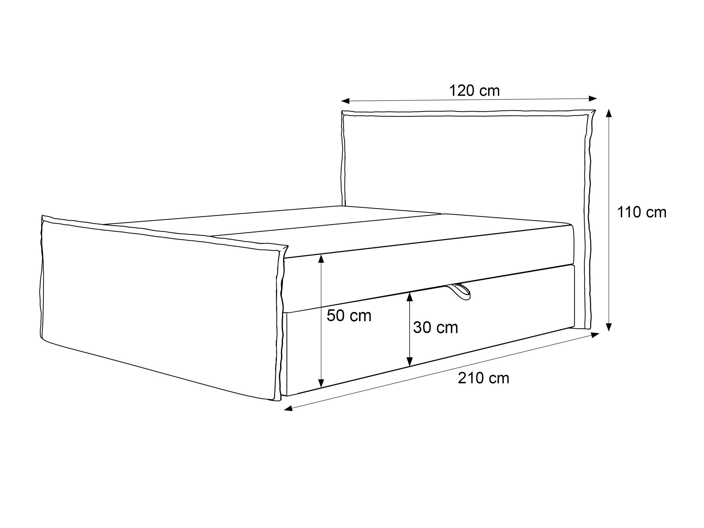 Boxspring krevet Martinez 122 (Puente 94)