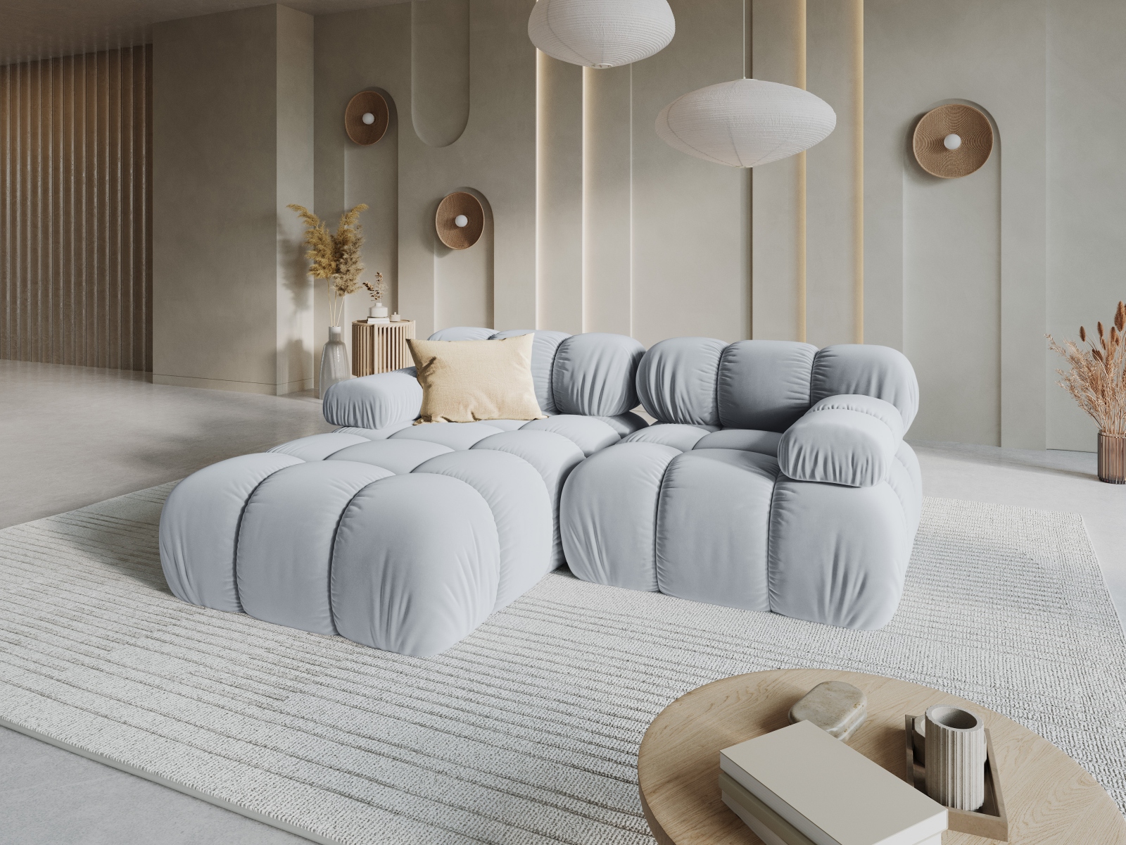 Modularna kutna garnitura Caltenu 105 (Bluvel 06)