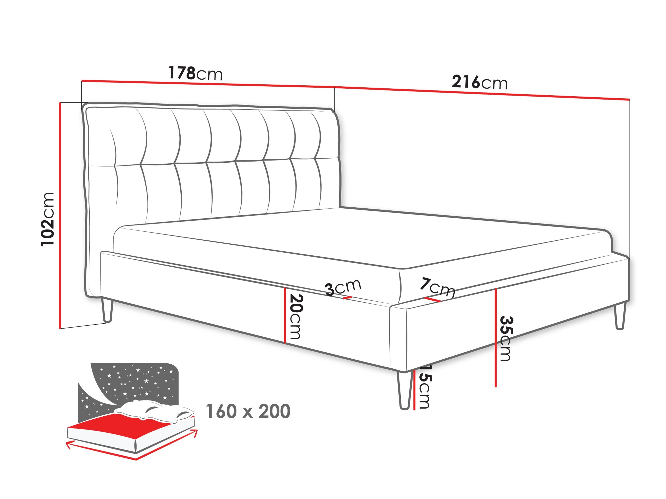 Krevet Comfivo Mundor