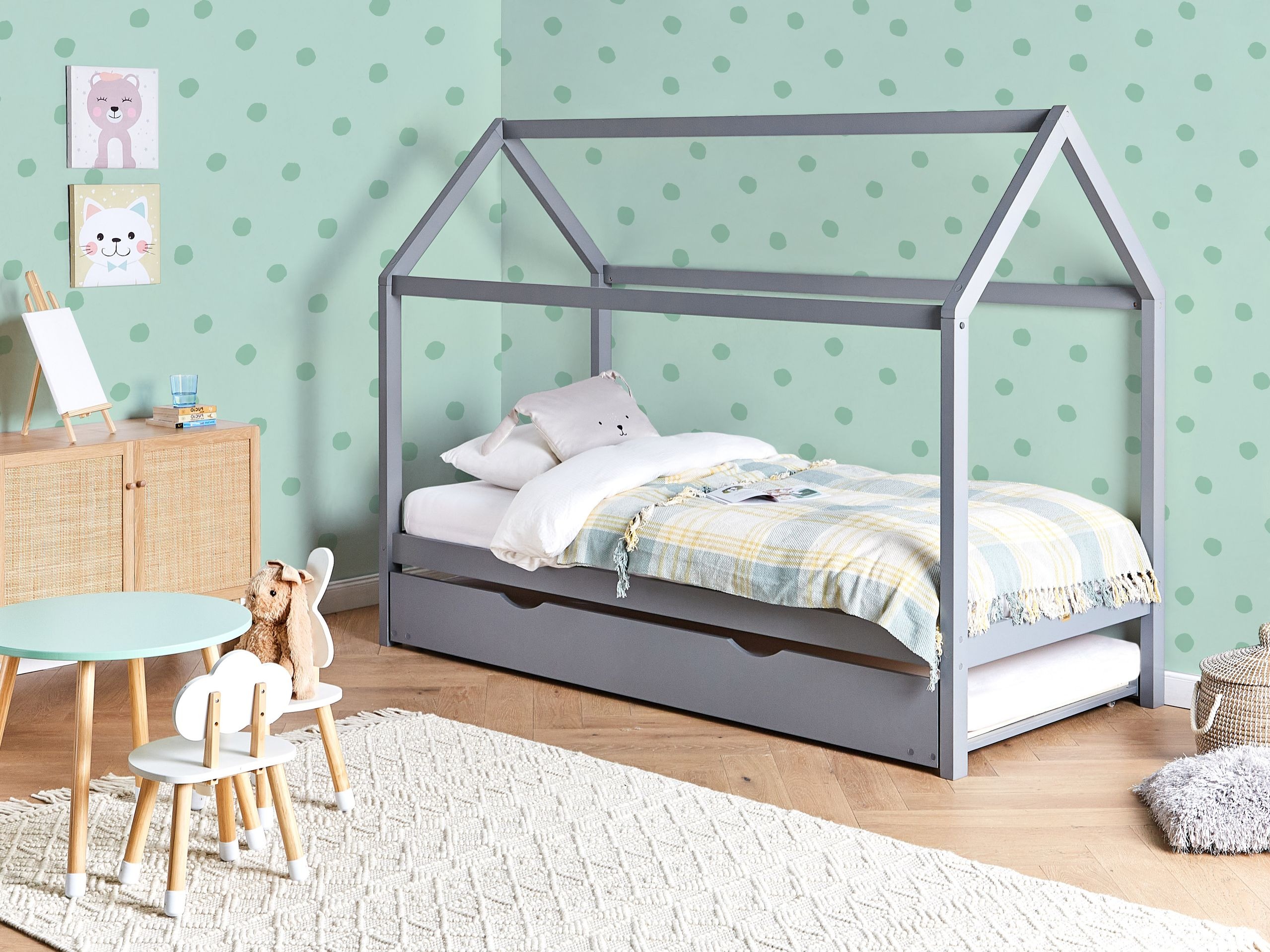 Krevet Berwyn 2833 (Siva)