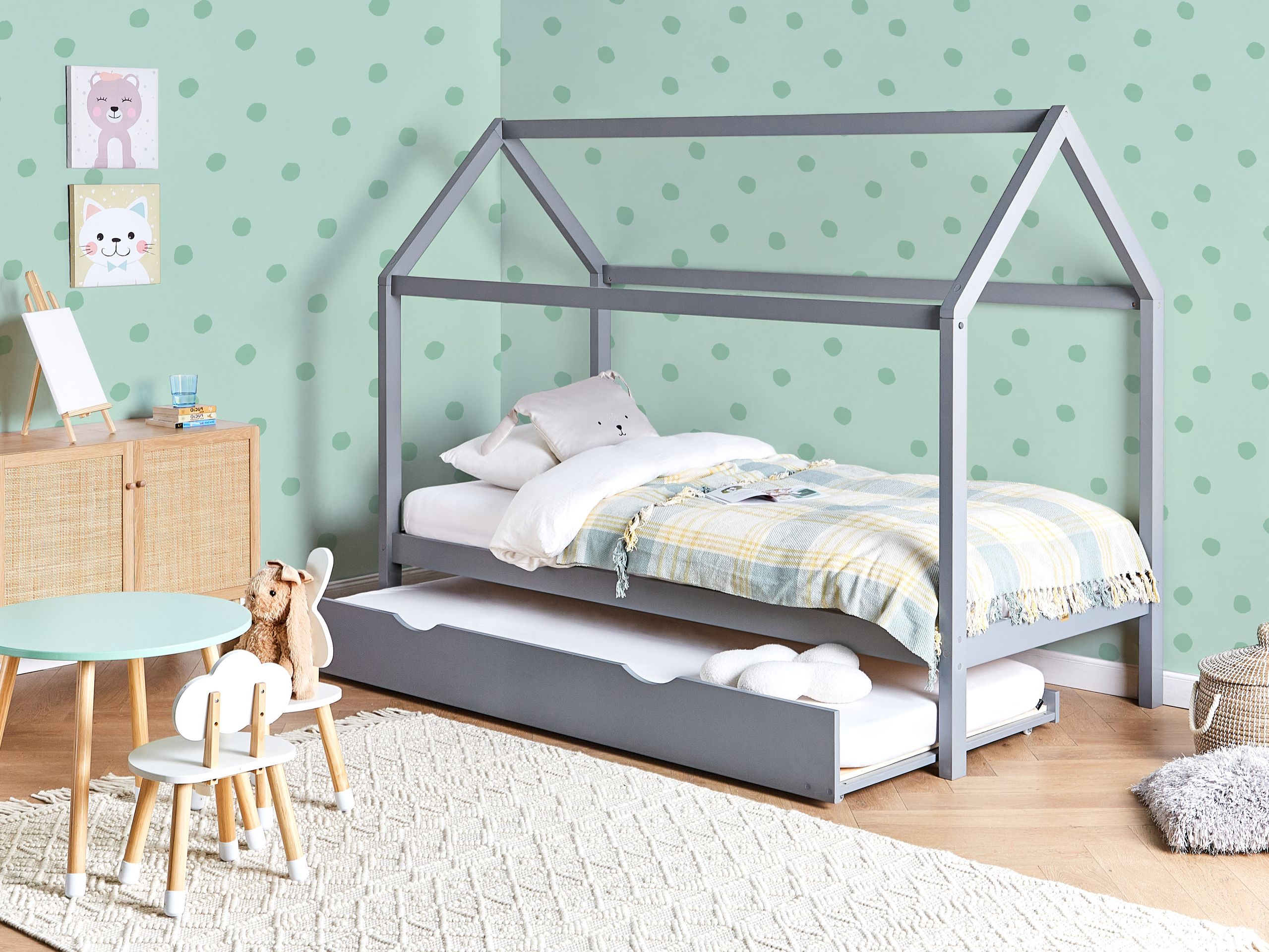 Krevet Berwyn 2833 (Siva)