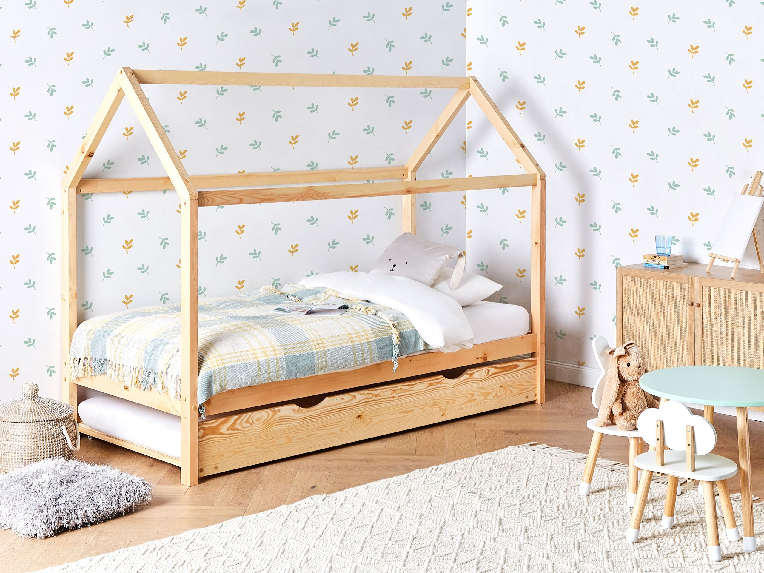 Krevet Berwyn 2833 (Svijetlo drvo)