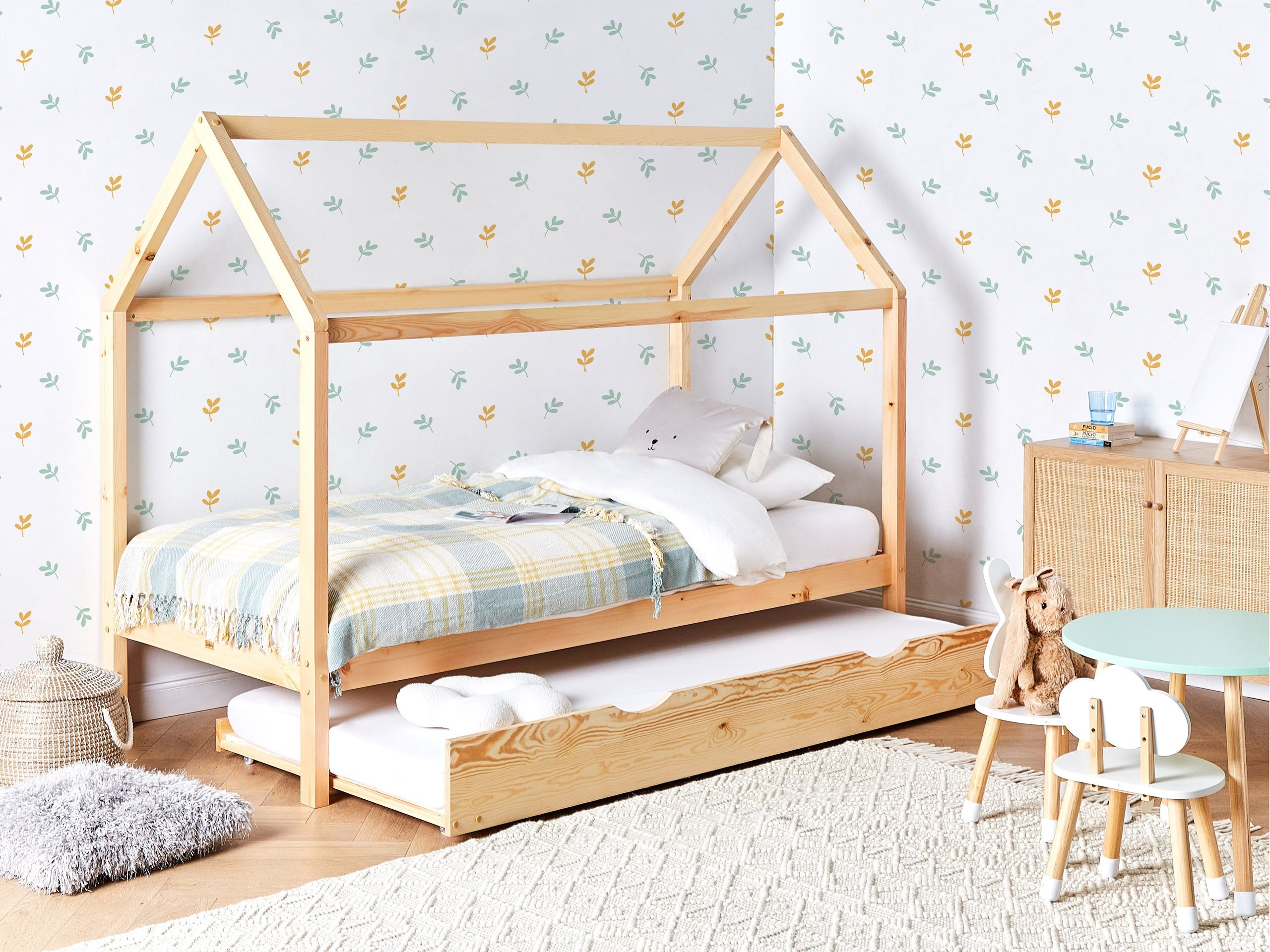 Krevet Berwyn 2833 (Svijetlo drvo)