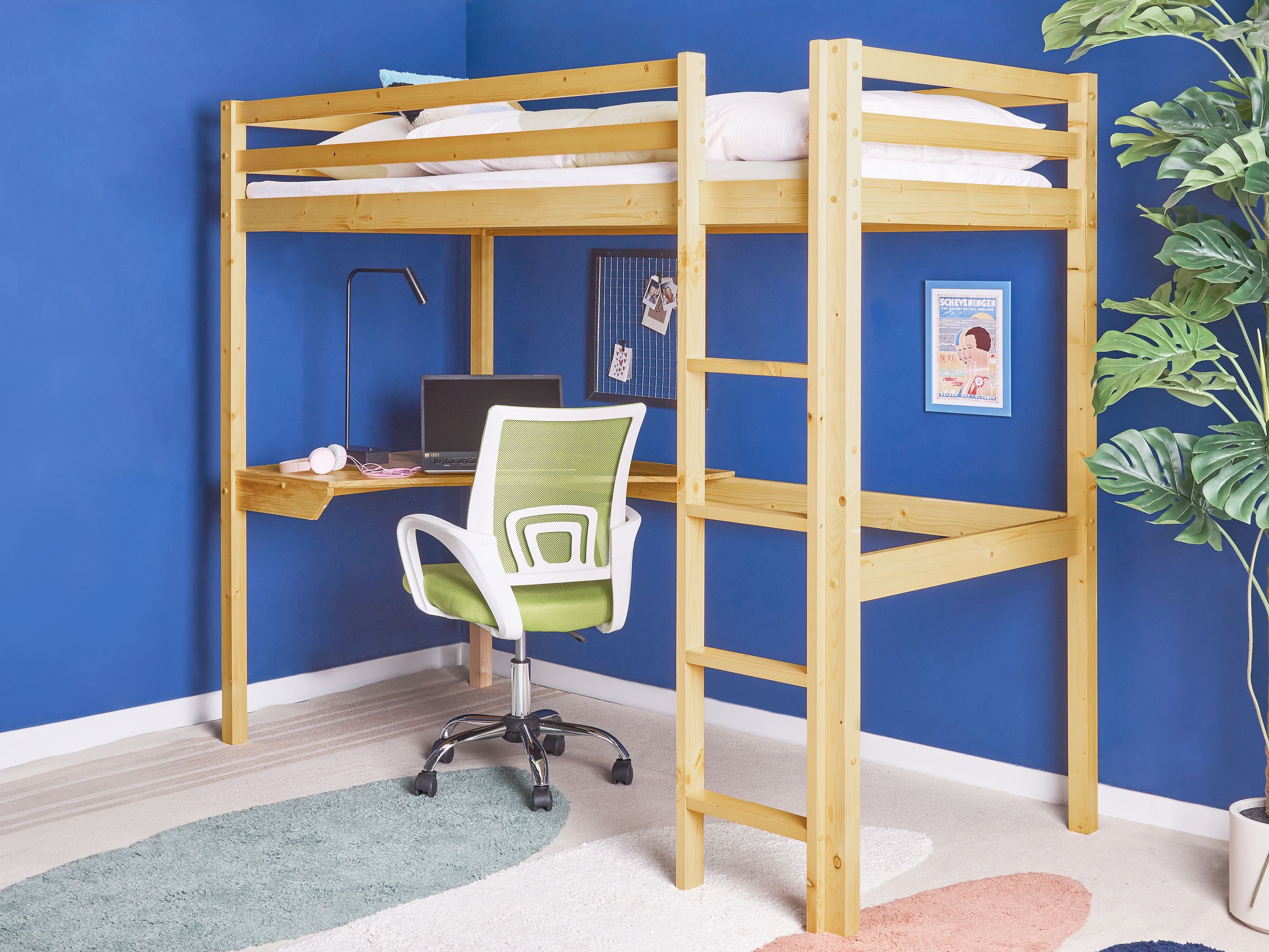 Krevet na platformi Berwyn 2832 (Svijetlo drvo)