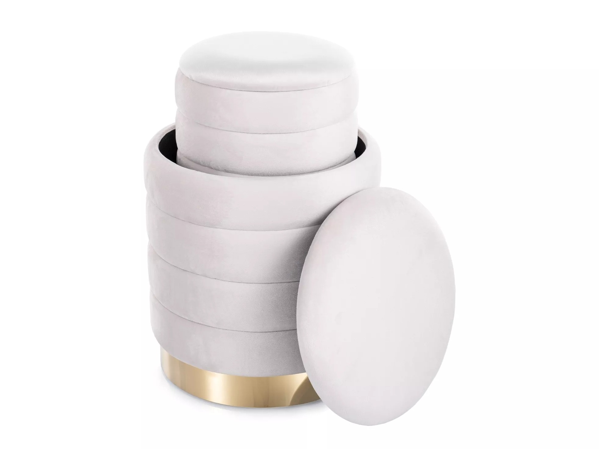 Set taburea Detroit 906 (Svijetlo bež)