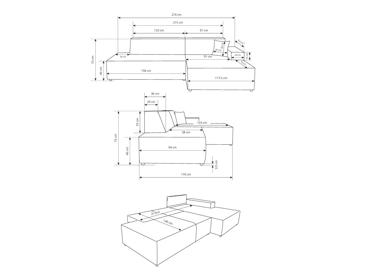 Kutna garnitura Kingston 187 (Tilia 01)