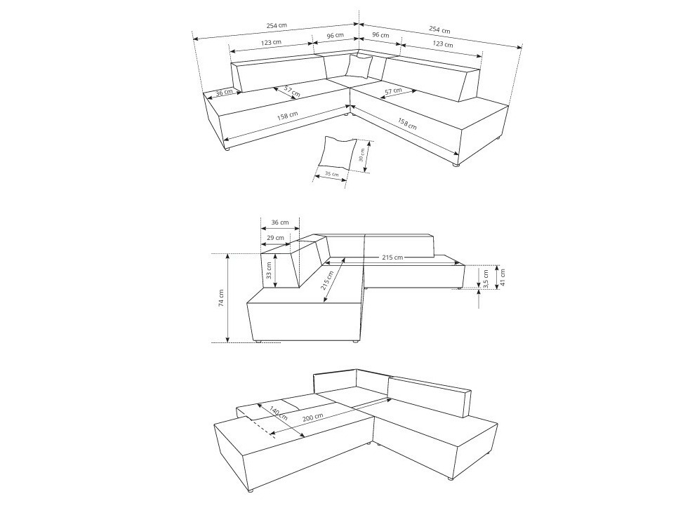 Kutna garnitura Kingston 188 (Tilia 11)