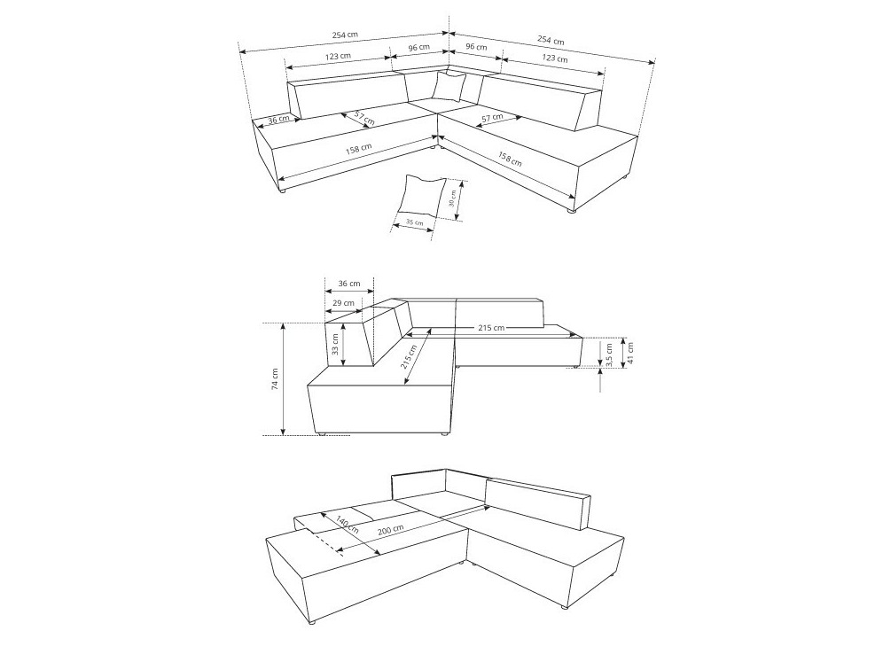 Kutna garnitura Kingston 188 (Tilia 17)