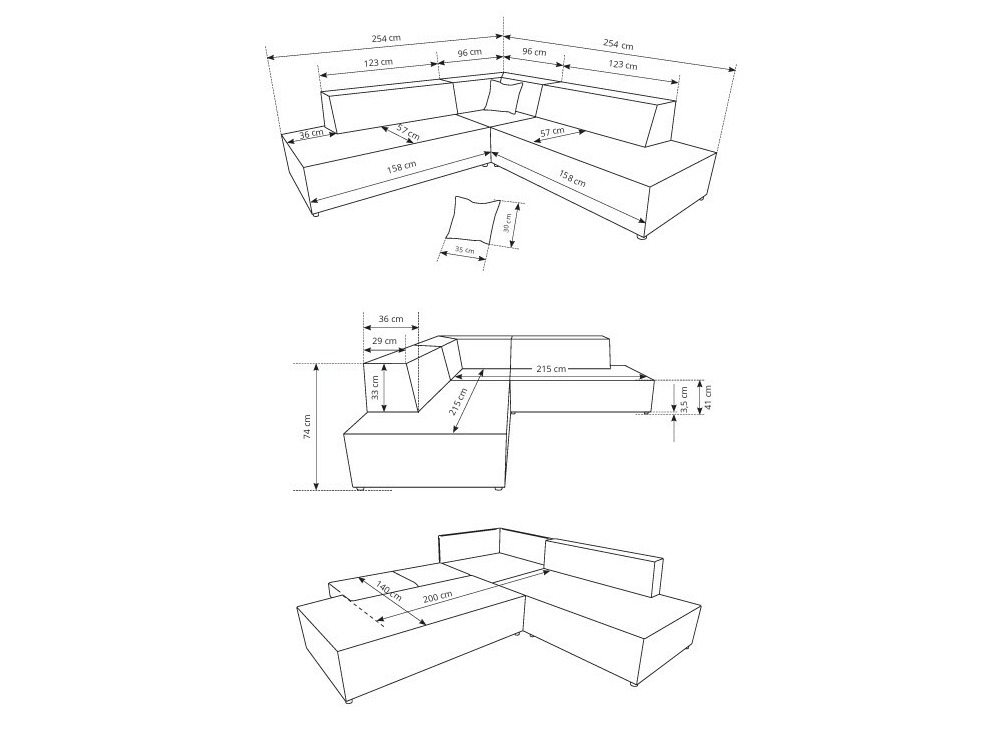 Kutna garnitura Kingston 188 (Tilia 17)