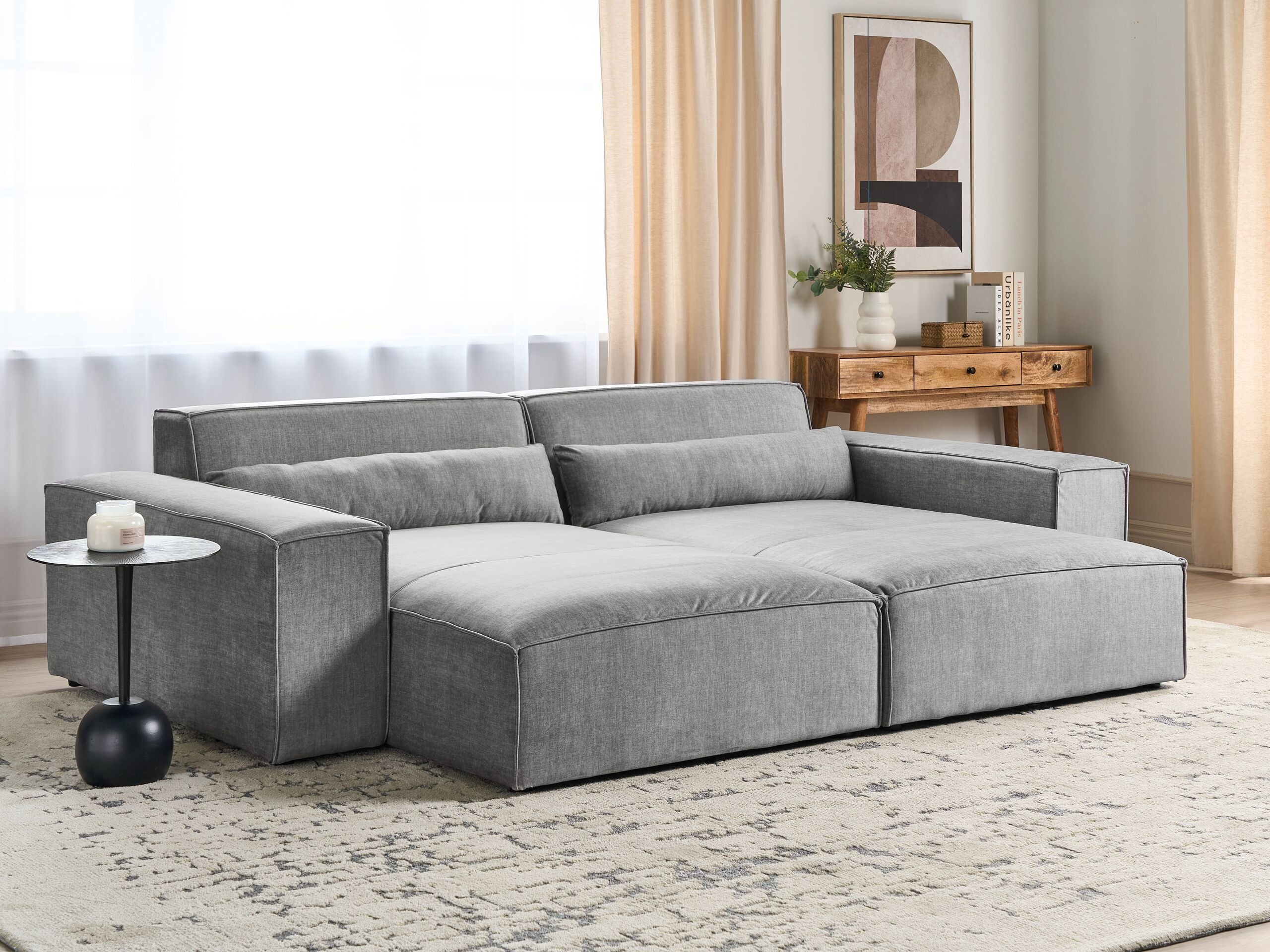 Ležaj Tivsora 101 (Siva)