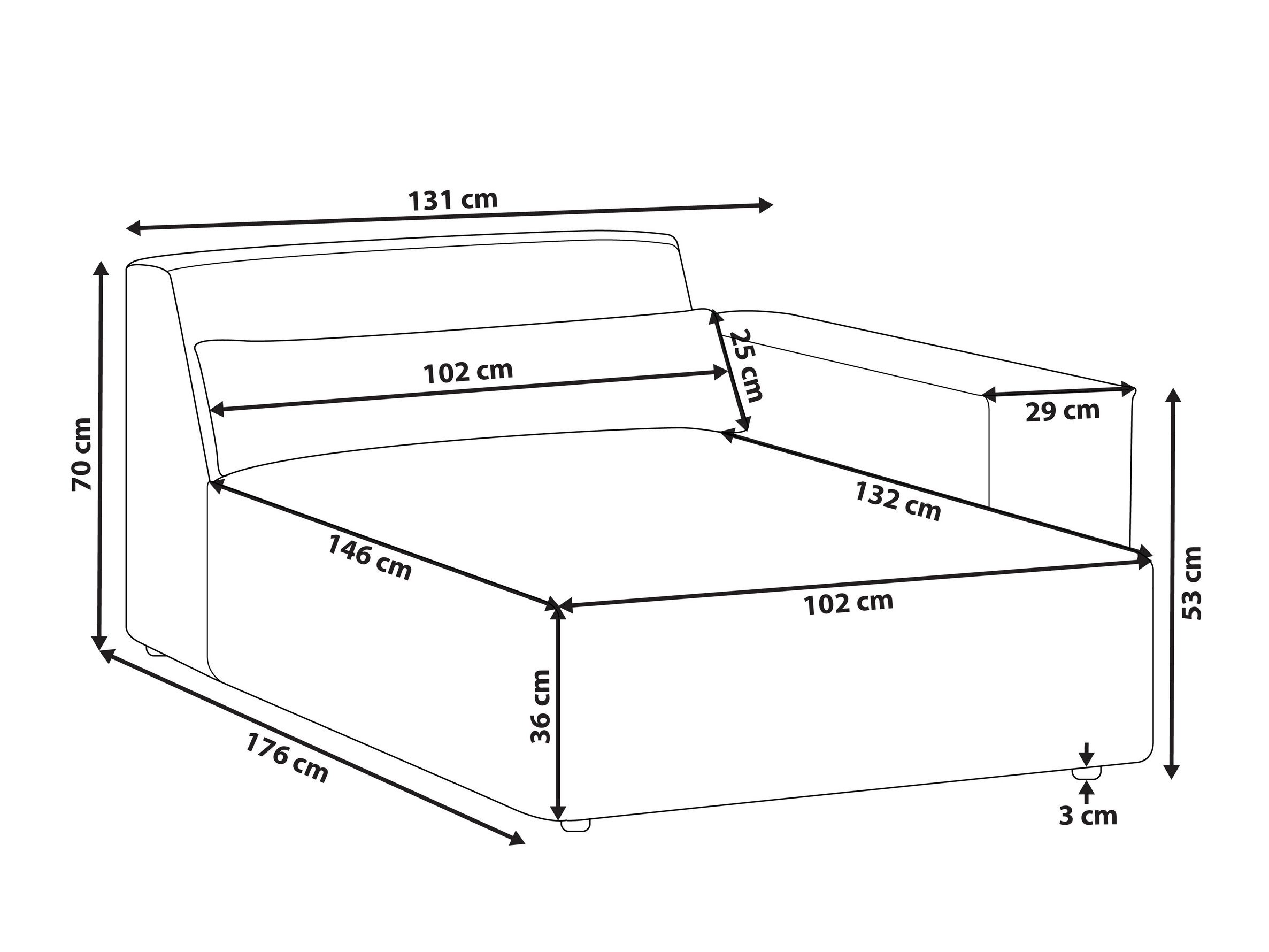 Modularne sjedeće garniture Tivsora 101 (Bijela)
