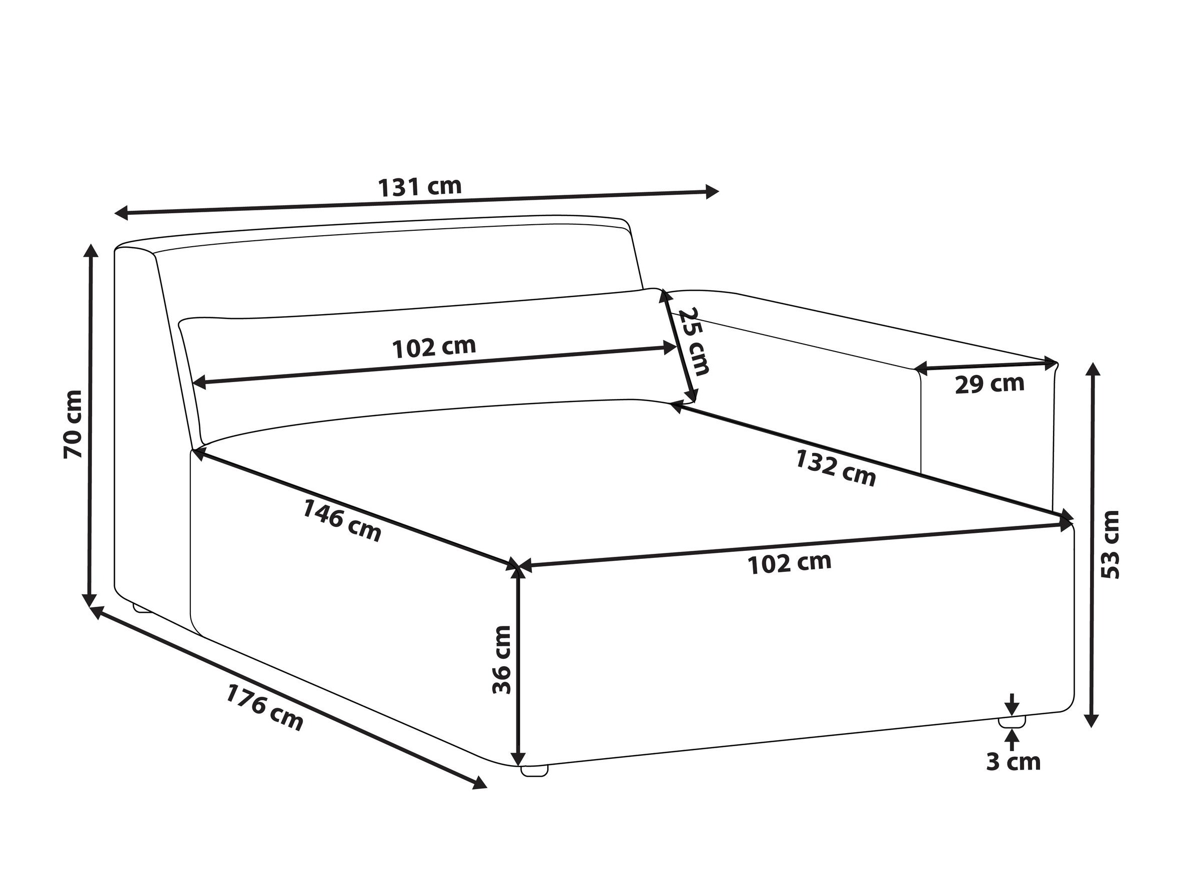 Modularne sjedeće garniture Tivsora 101 (Svijetlo bež)
