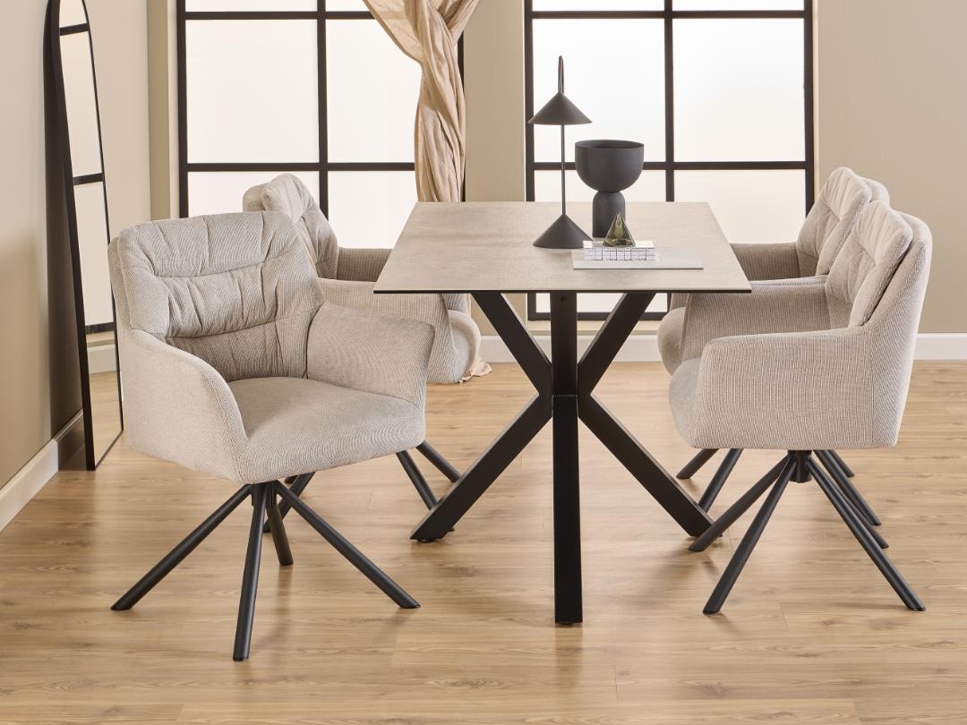 Stol Norsica 918 (Siva + Crna)