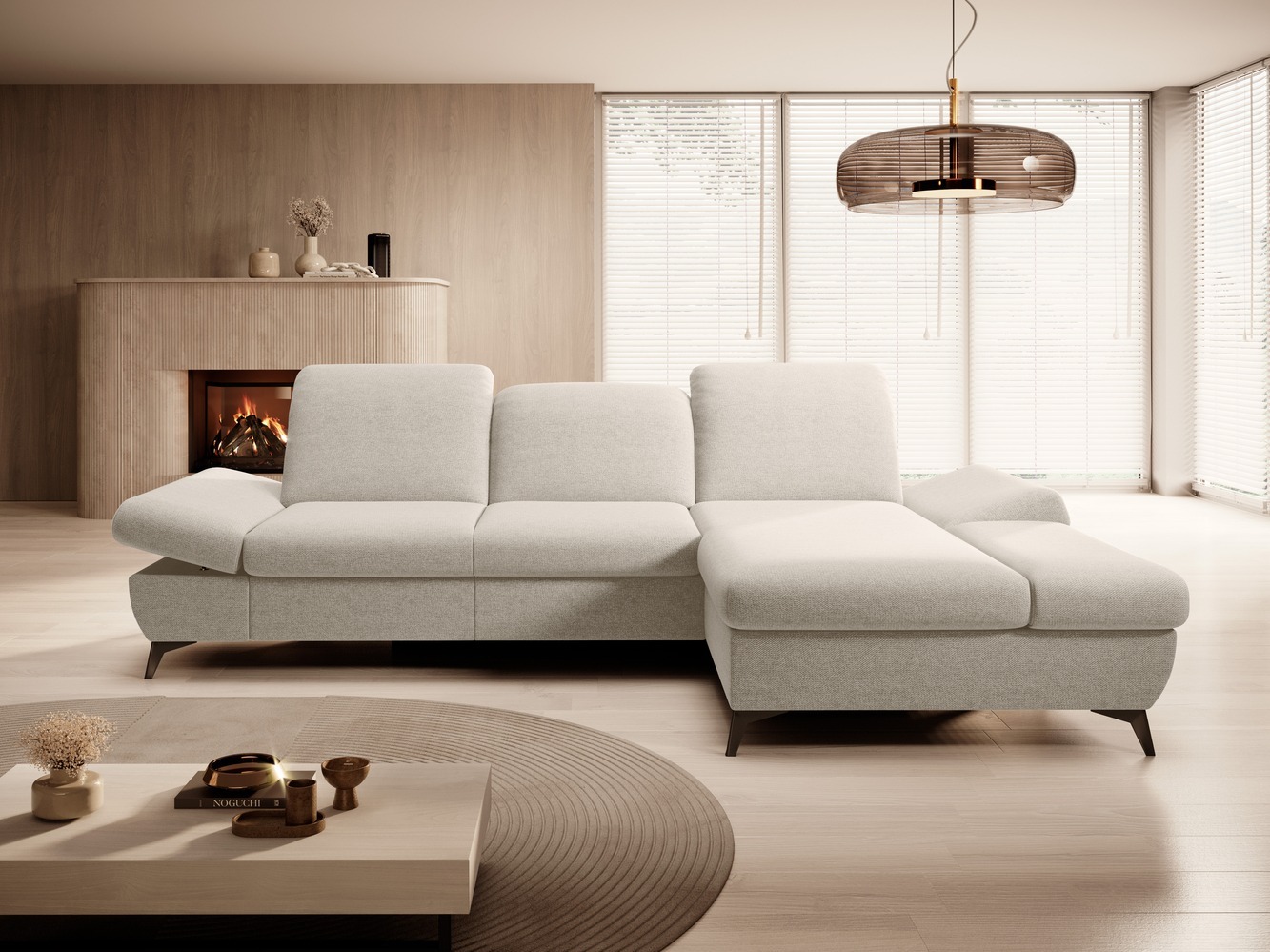 Kutna garnitura Kingston 190 (Loft 01)