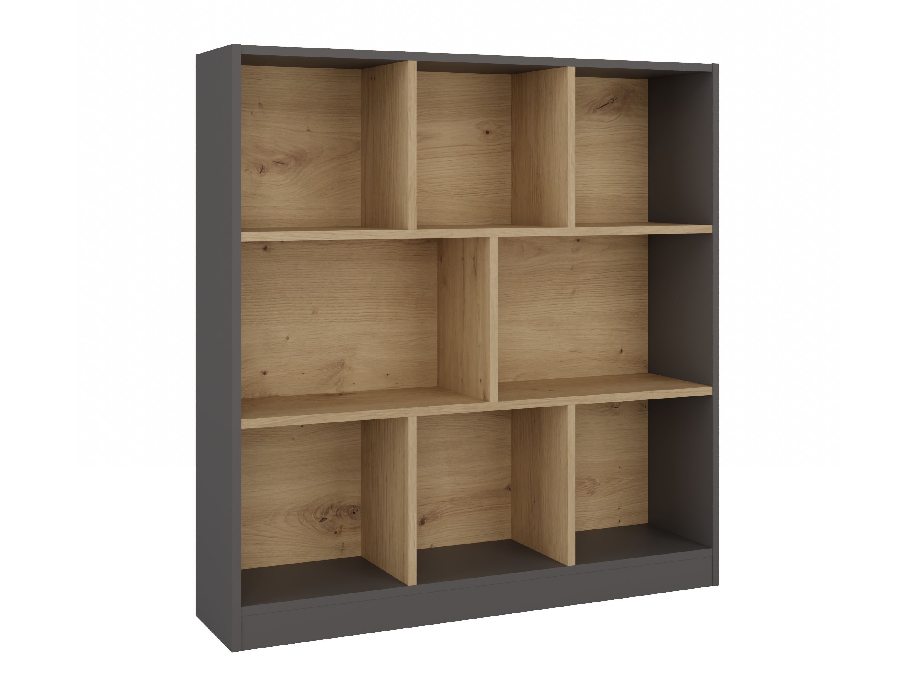 Polica Mandeville 307 (Antracit + Hrast Artisan)