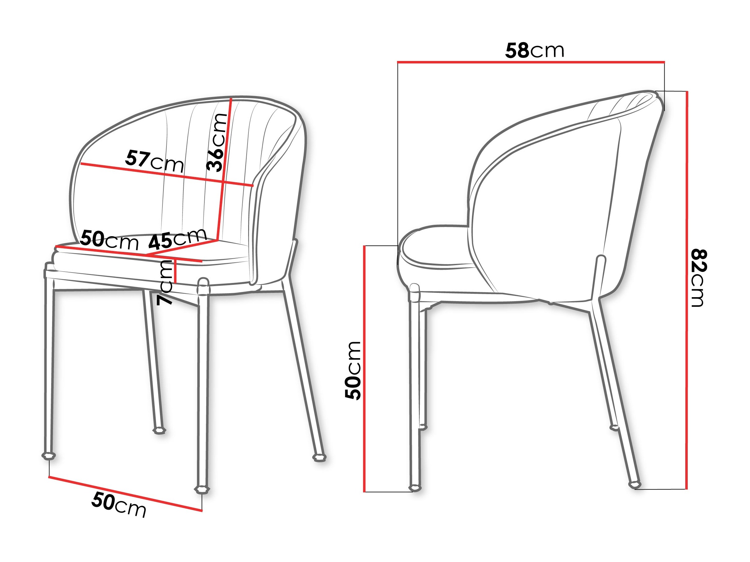 Stolica Comfivo Hilaritas XVII (Bež)