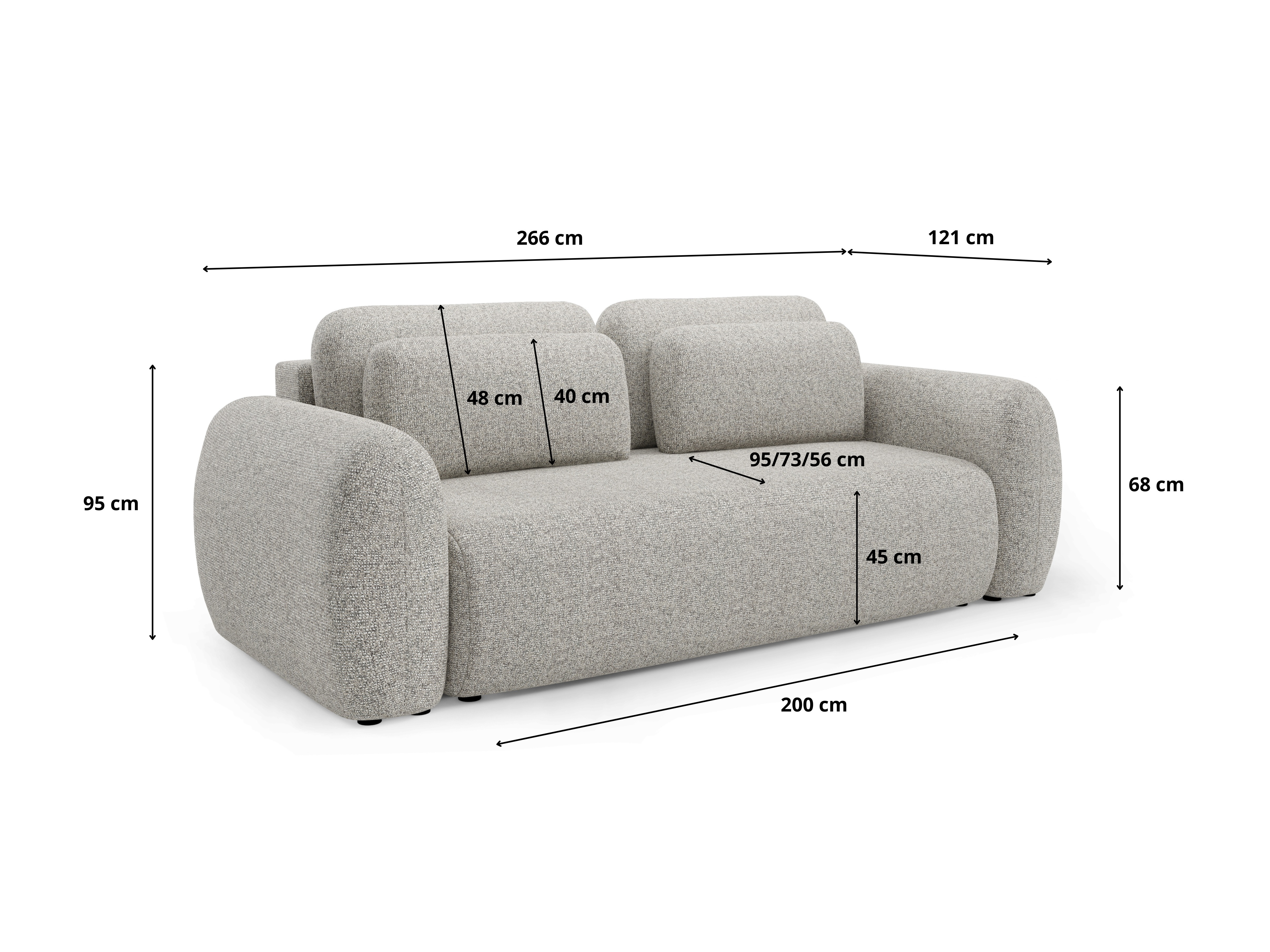 Kauč na razvlačenje Franklin 102 (Puente 06)