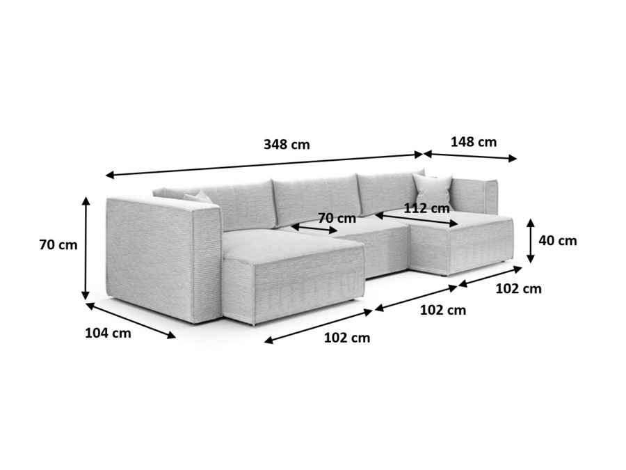 Kutna garnitura Franklin 114 (Poso 14)