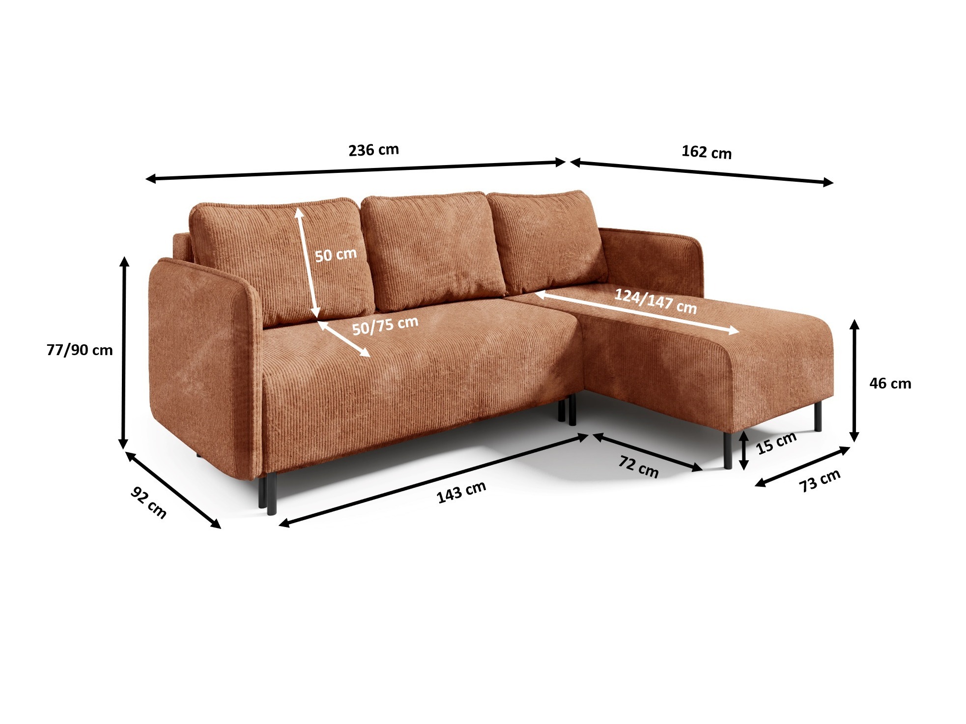Kutna garnitura Franklin 123 (Poso 02)