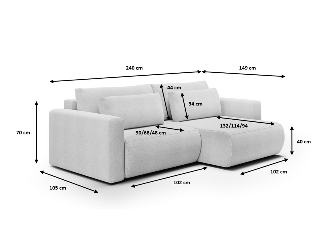 Kutna garnitura Franklin 125 (Curio 09)