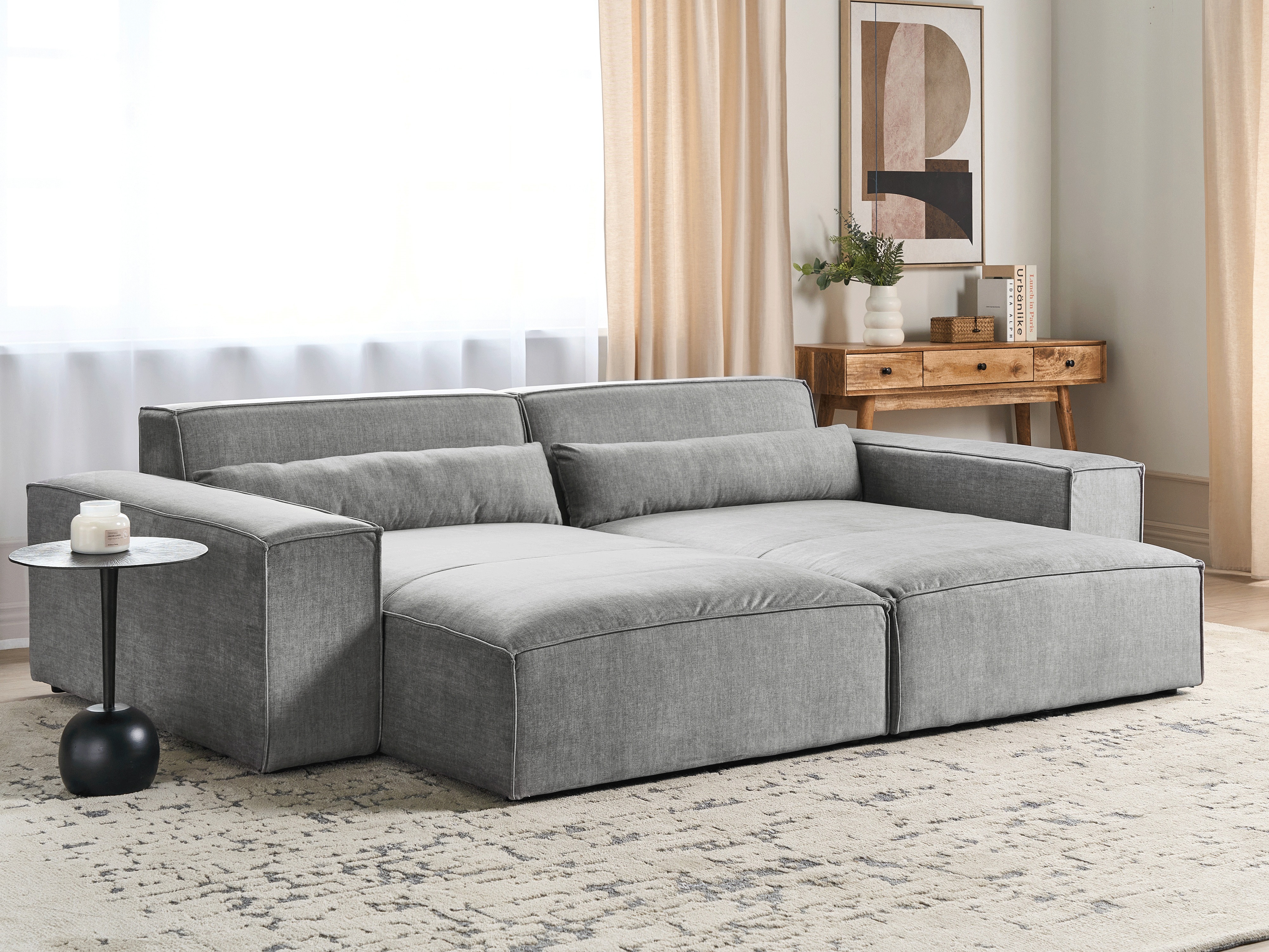 Ležaj Tivsora 101 (Siva)