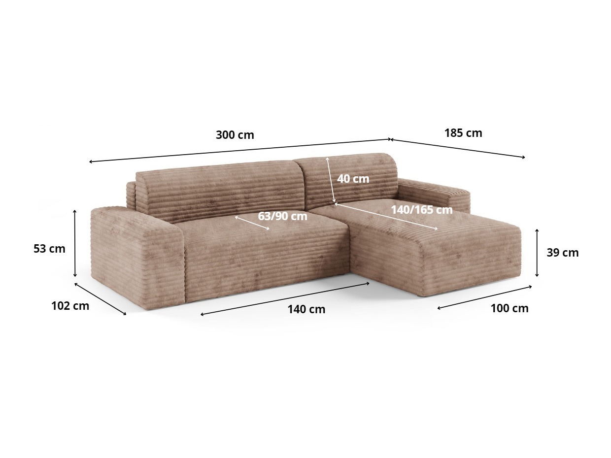 Kutna garnitura Franklin 140 (Tilia 90)