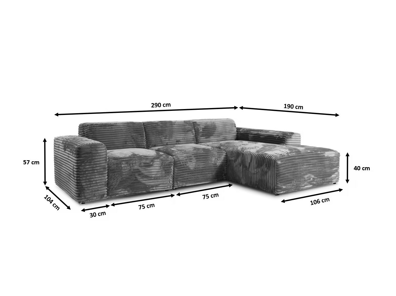 Kutna garnitura Franklin 137 (Tilia 90)